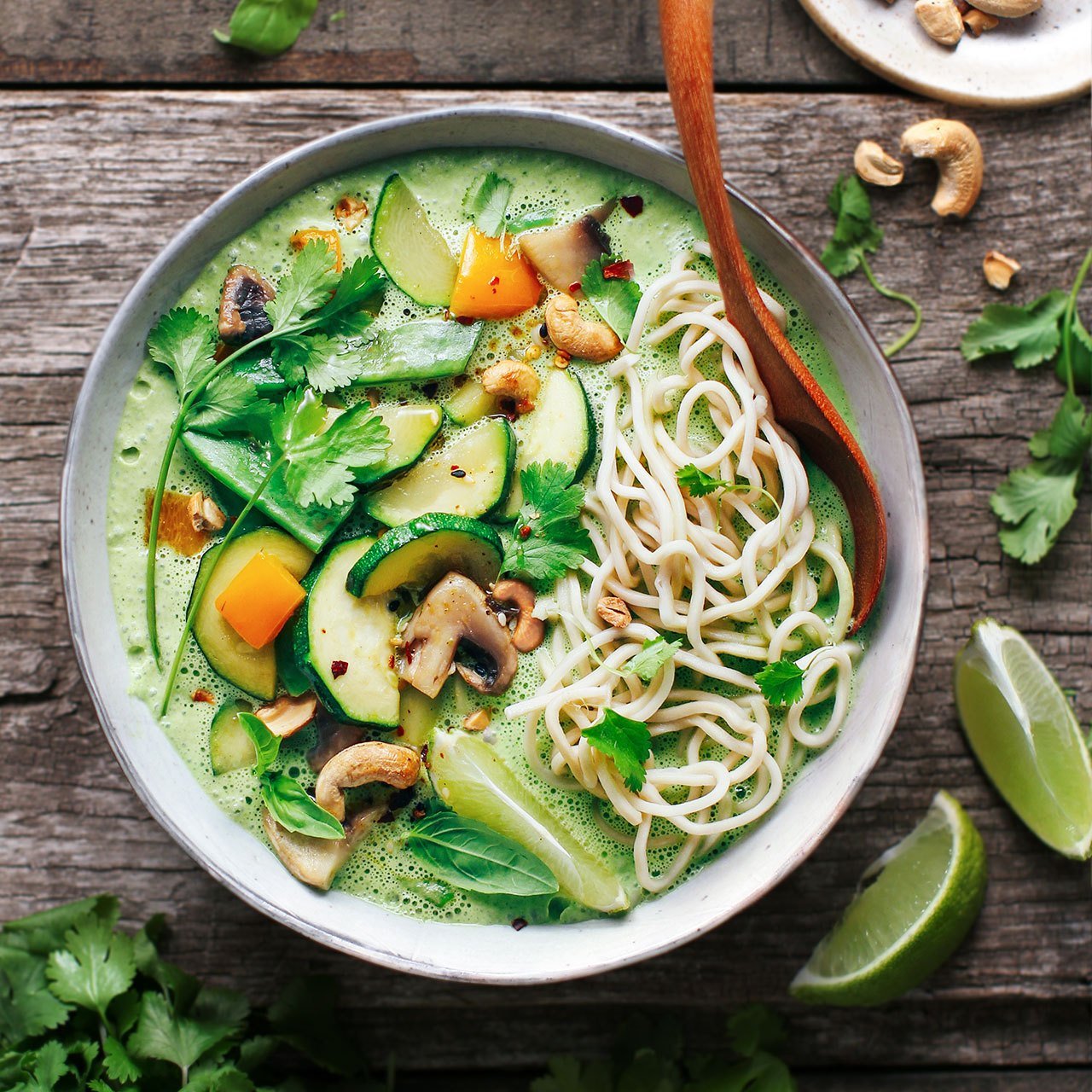 Thai Green Curry With Noodles Masterclass