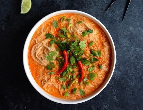 Thai Red Curry With Noodles Masterclass