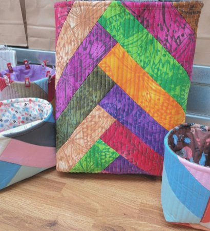 Sew Beautiful Quilted Baskets