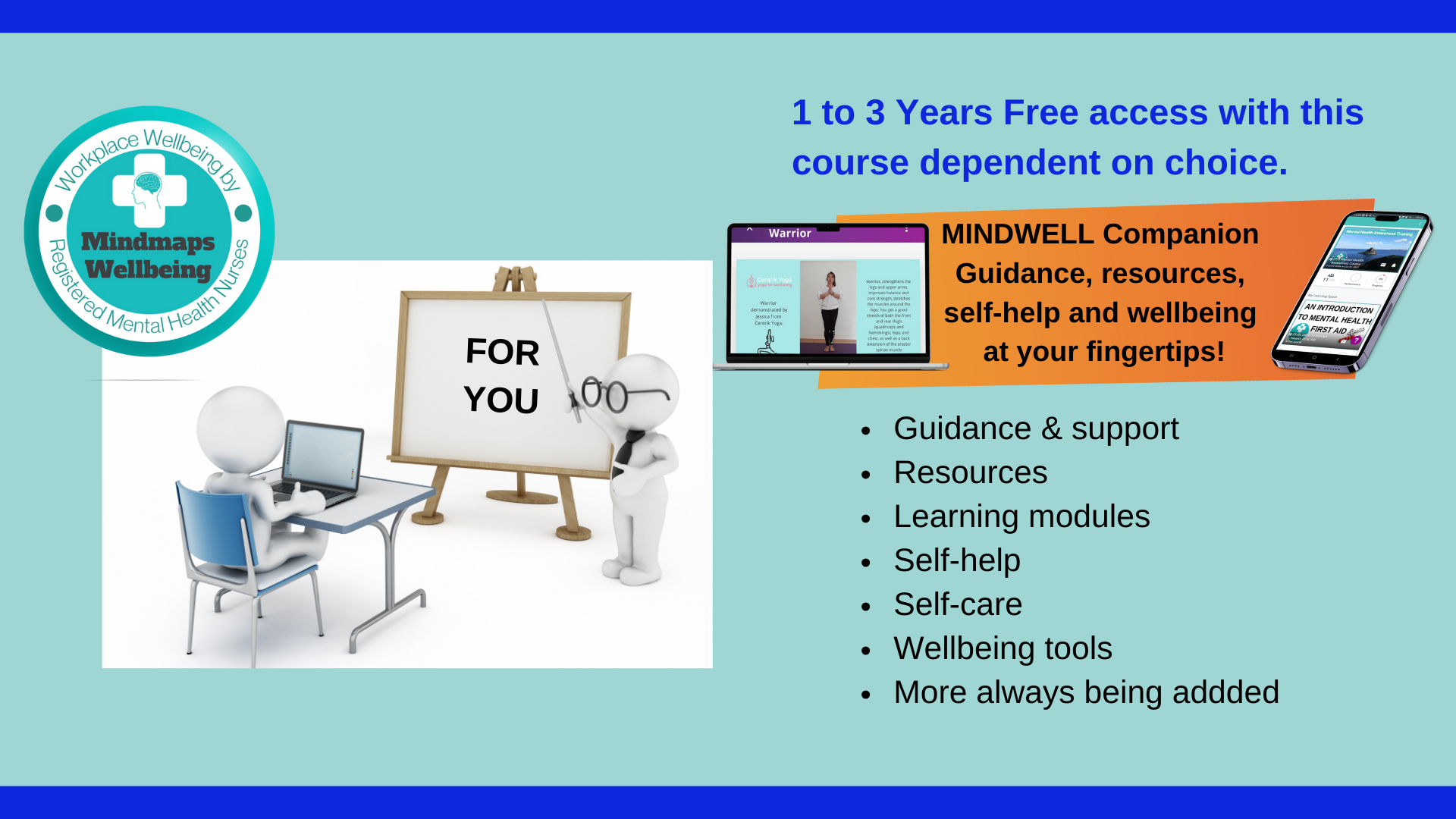 Mindmaps Wellbeing Tailored Training & Specialist Courses
