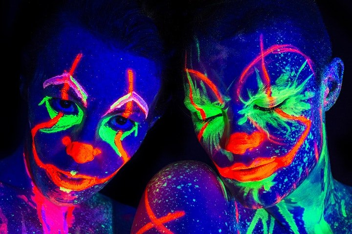 Neon Nightmares Paint Party | Halloween Special | The Jago