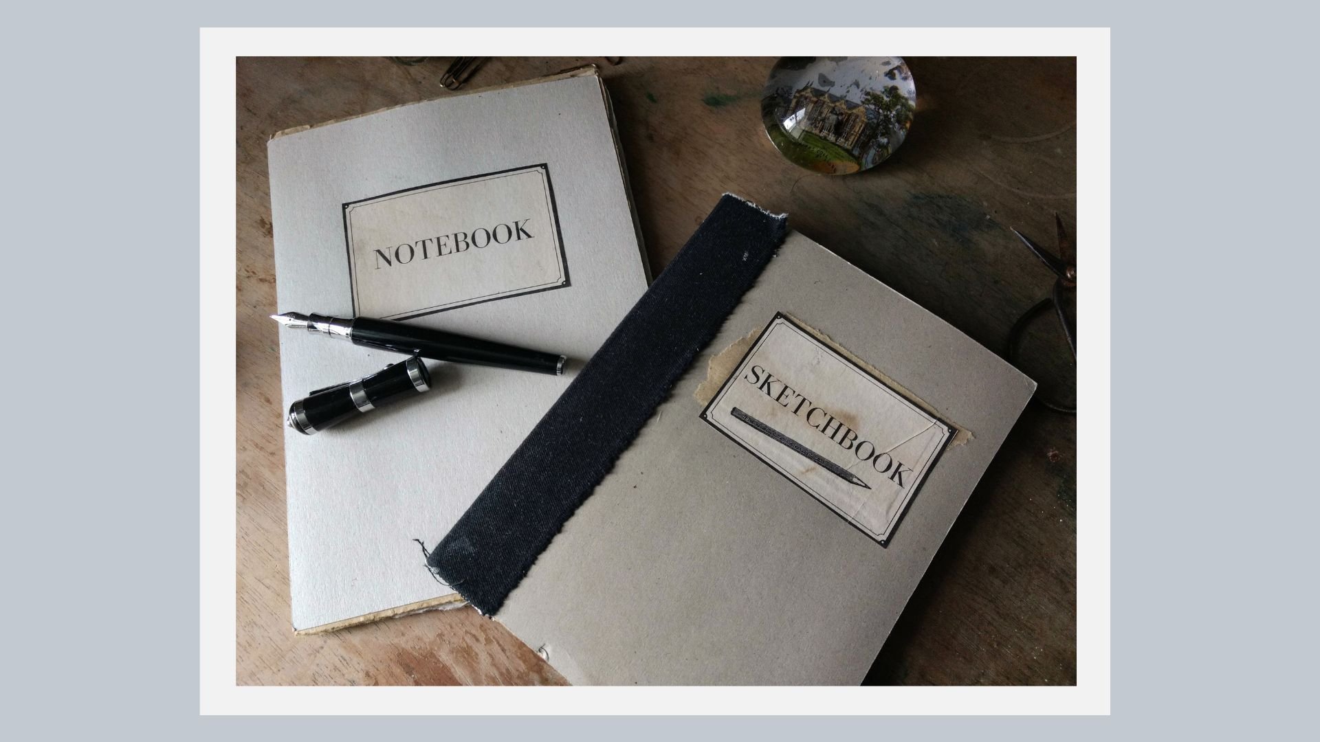 Create a sustainable Sketchbook/Notebook from recycled Packing Paper