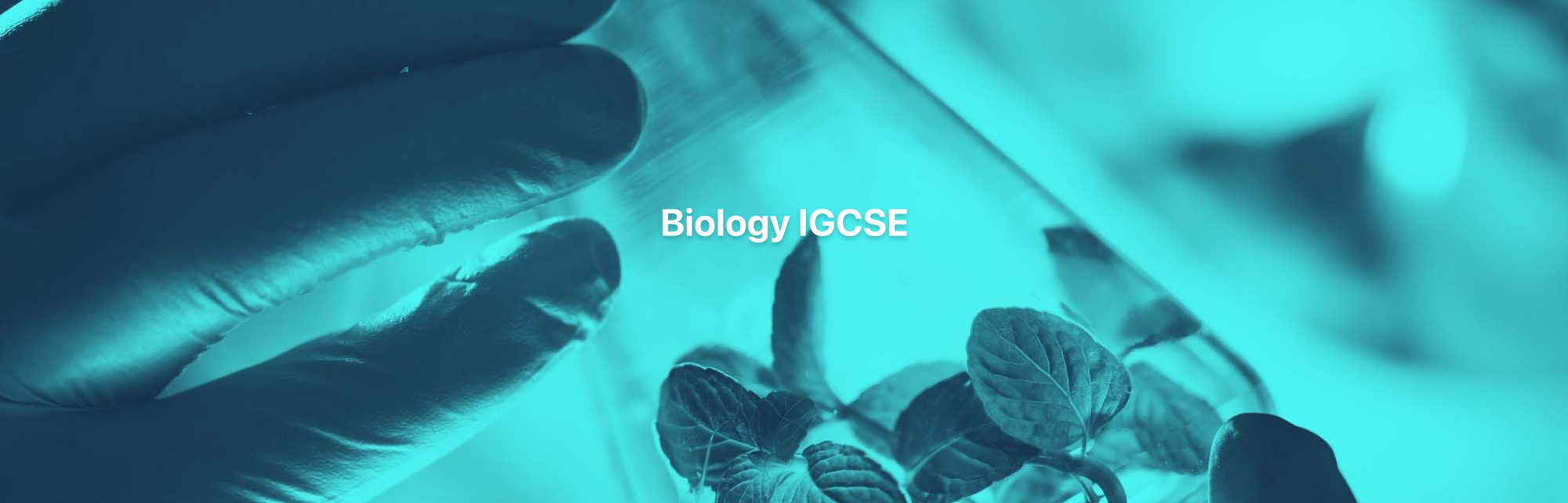 Biology IGCSE Distance Learning Course by Oxbridge