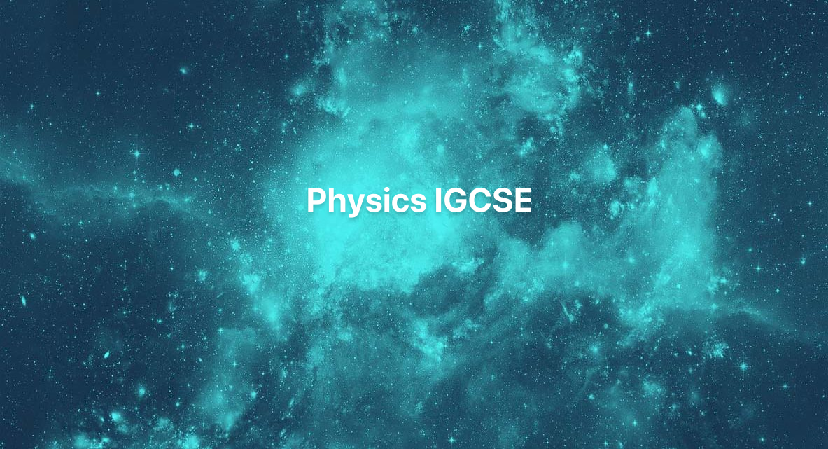 Physics IGCSE Distance Learning Course by Oxbridge