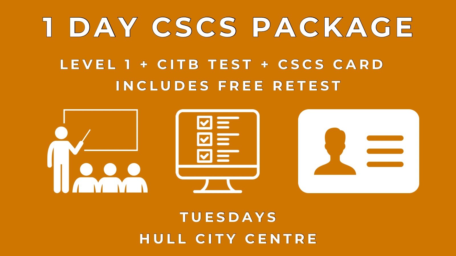 CSCS Package (Level 1 Course + CITB Test + CSCS Card)