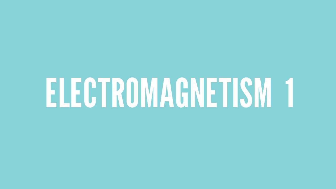 Teaching Electromagnetism (session 1) - Planet Possibility online workshop