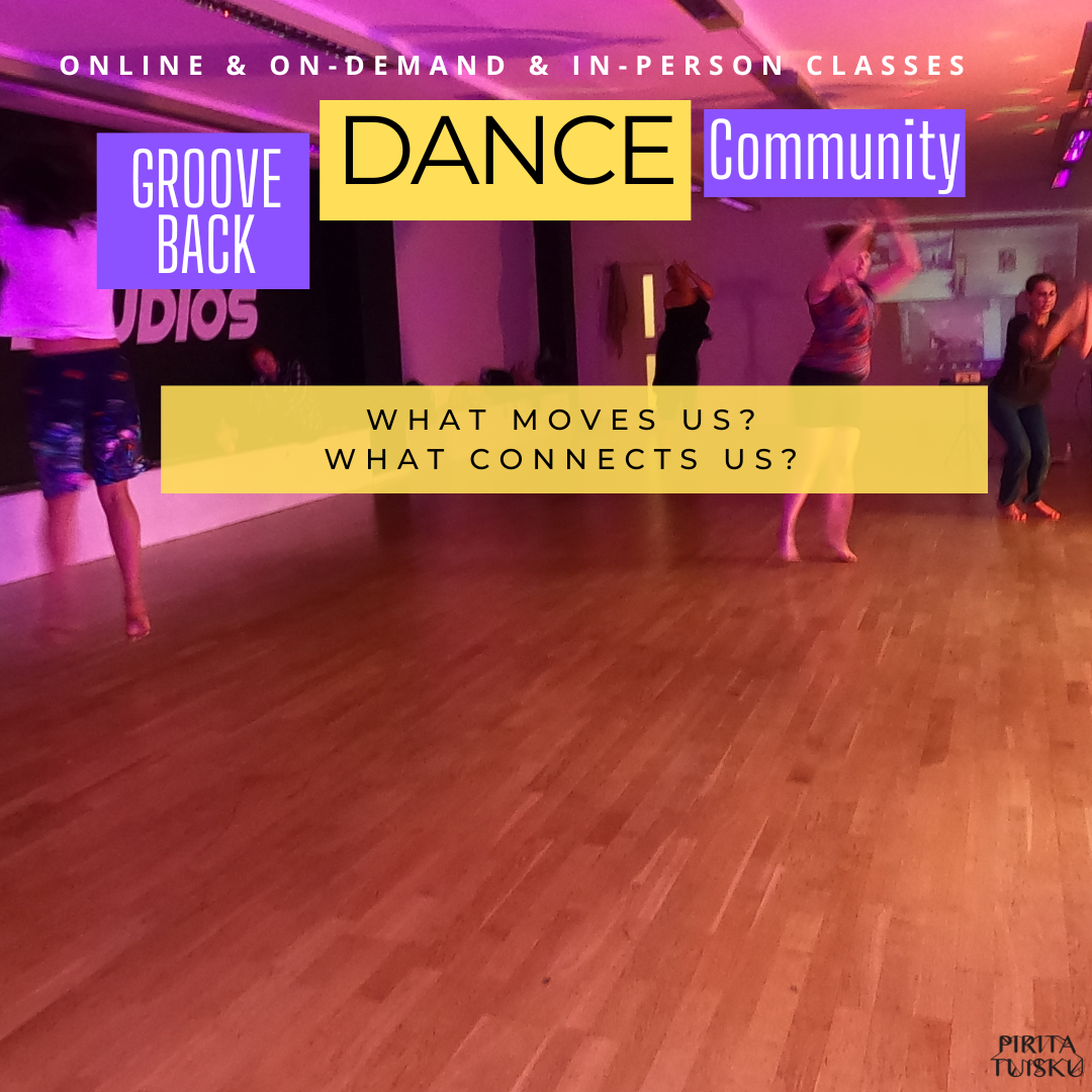 Groove Back Dance class (Adults beginners) online & in-person