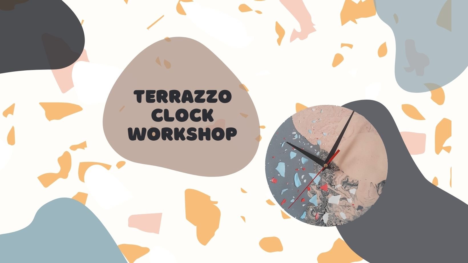 Terrazzo Clock Workshop