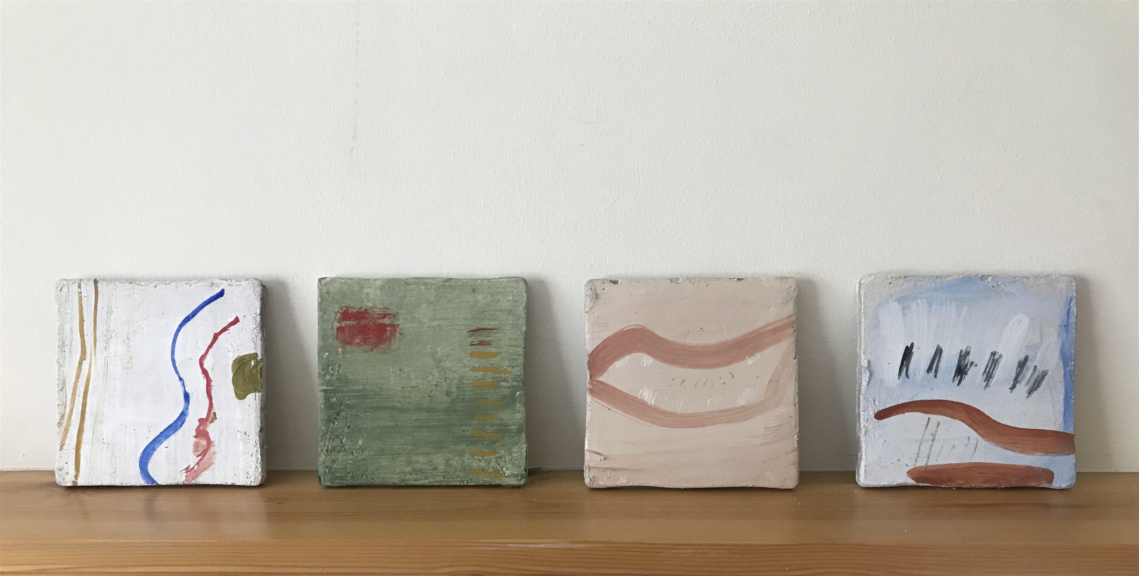 Fresco painting on tiles with artist Puy Soden