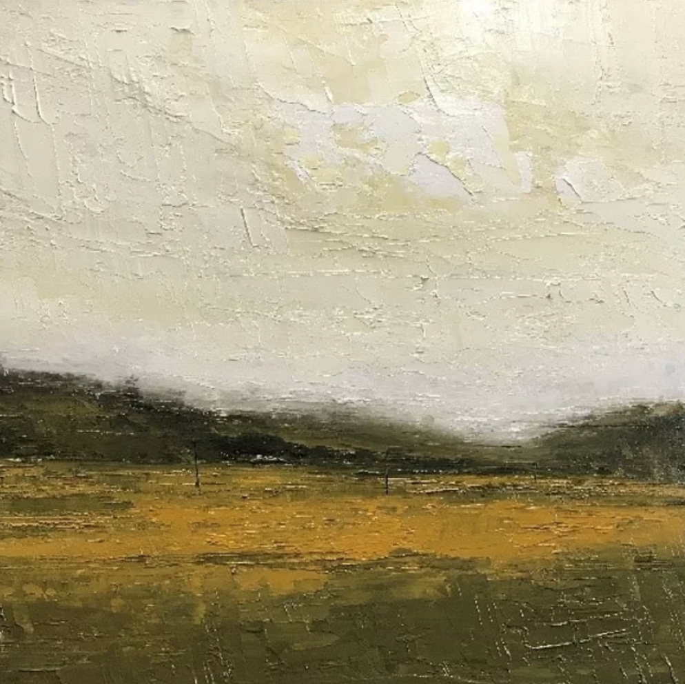 Landscape in oils using palette knives with David Williams