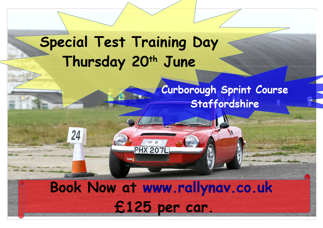 Special Tests Training Day - Curborough Sprint Course, Staffordshire