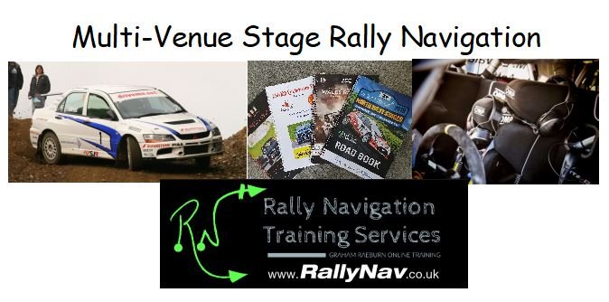 Multi Venue Stage Rally Co-Driving