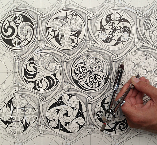 Celtic Pattern, Geometry and Imagination with Adam Tetlow
