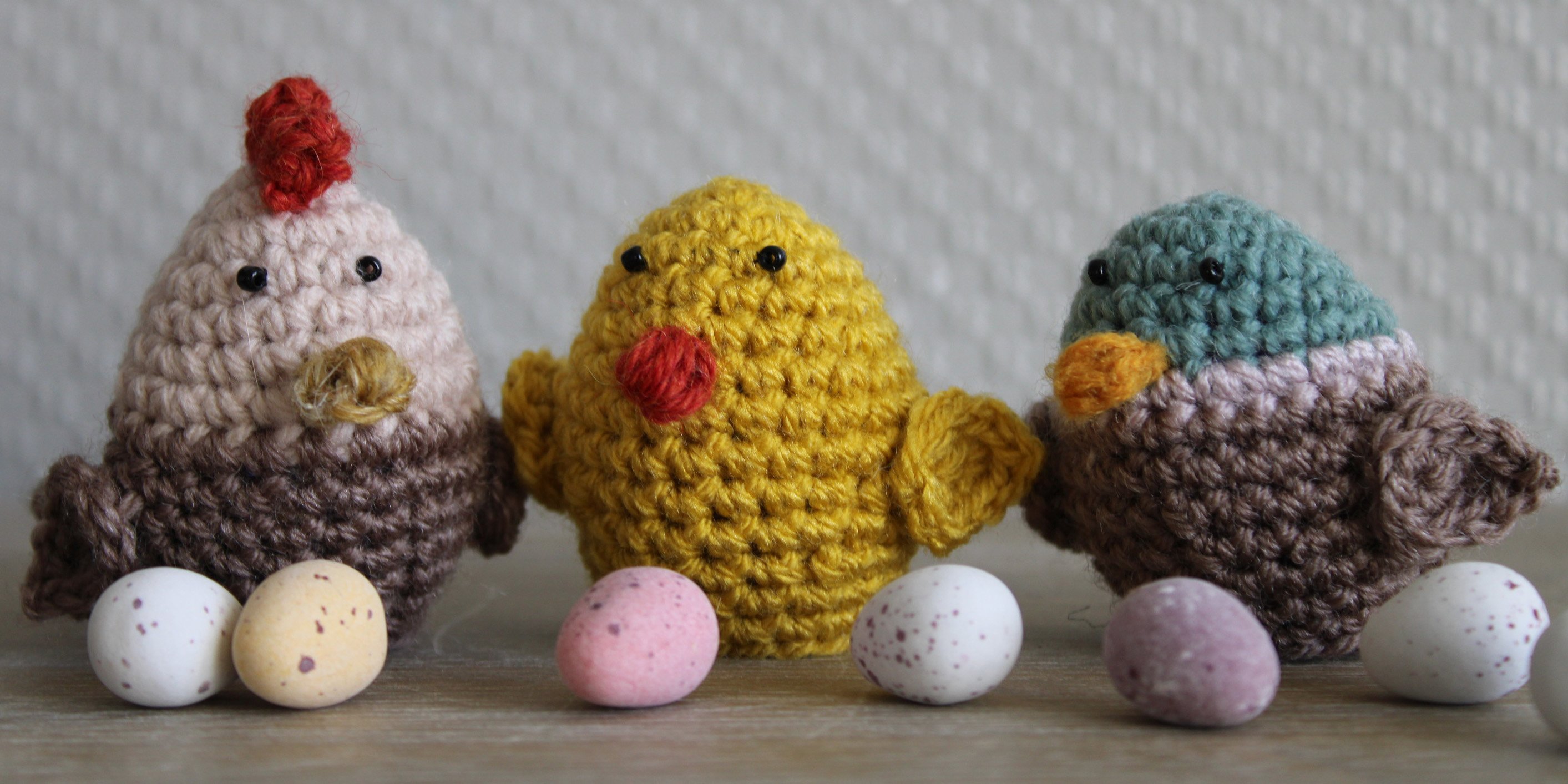 Beginners & Beyond Crochet-Along | Birdy Easter Egg Cosies