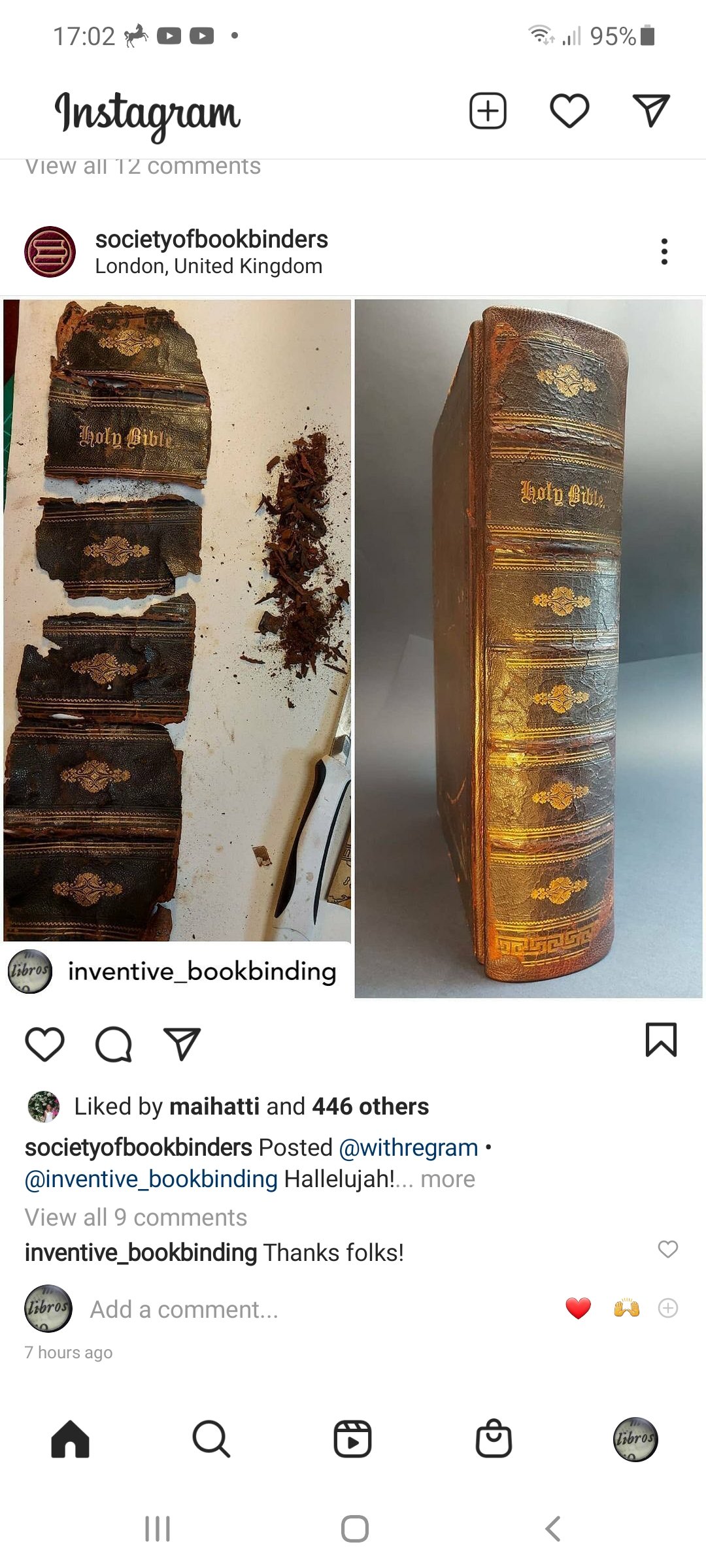 Restoration Bookbinding 