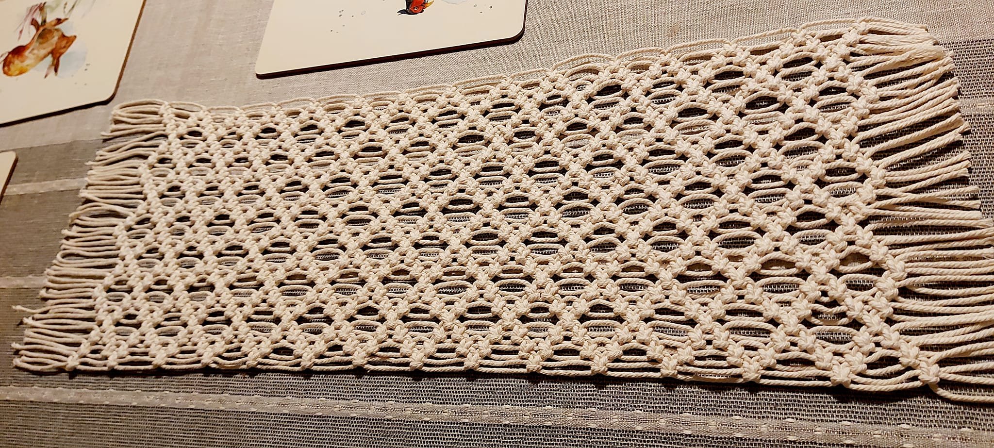 Macrame for beginners - Placemat
