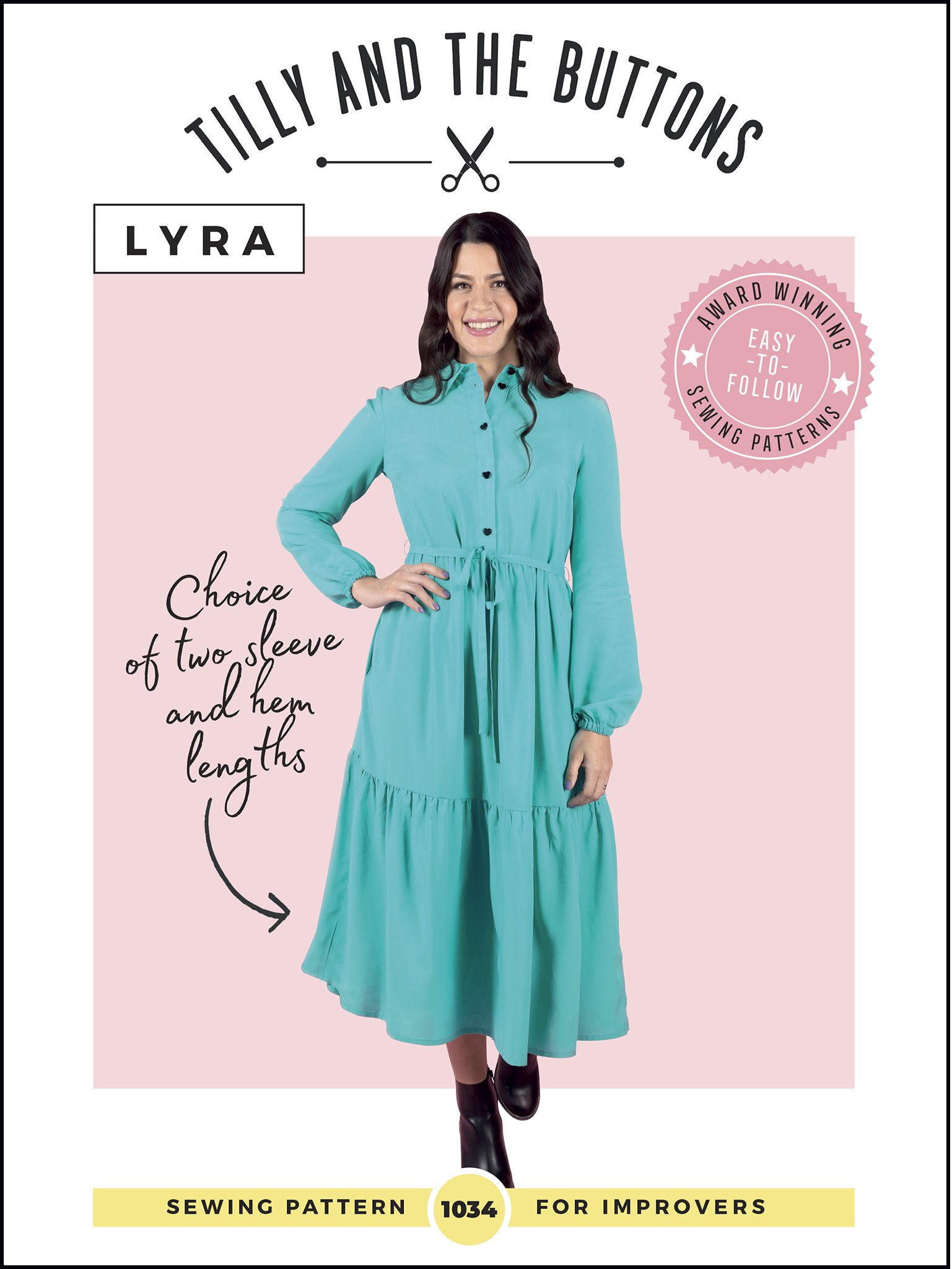 Sew a Shirt Dress - Lyra Dress by Tilly and the Buttons