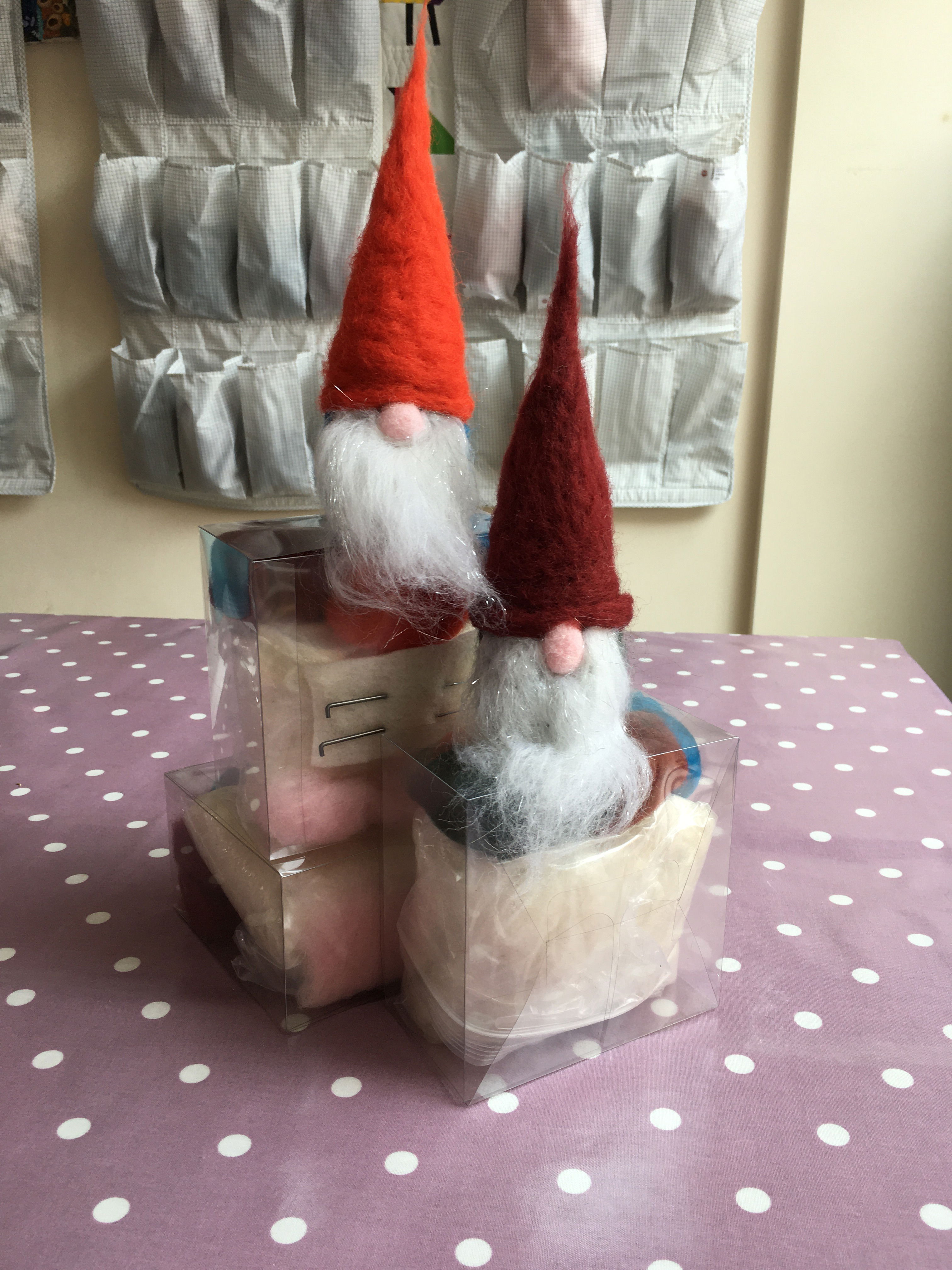 Christmas Needlefelting - Santa, Snowman, Gnome