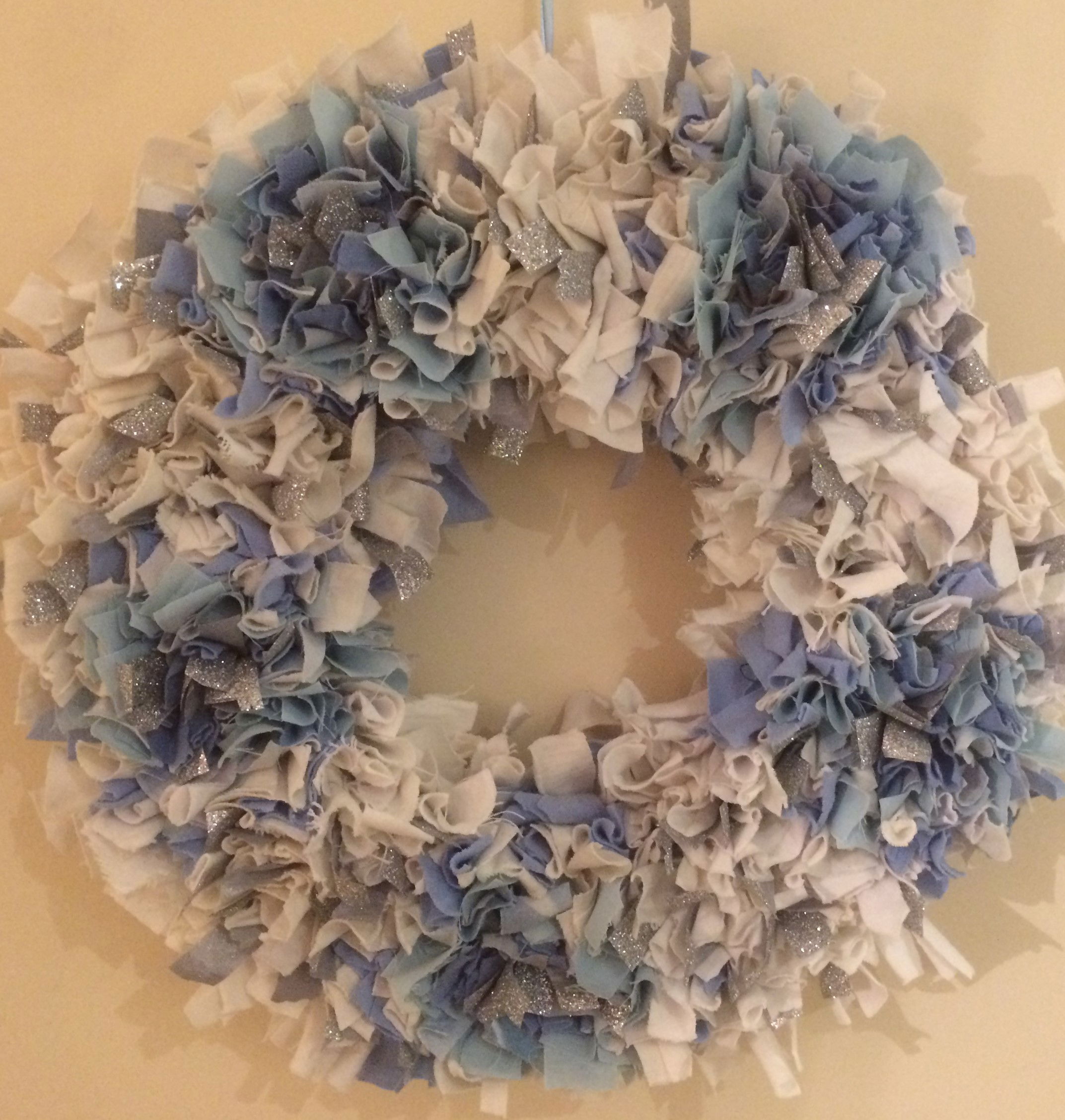 Christmas Rag Rug Wreath Workshop