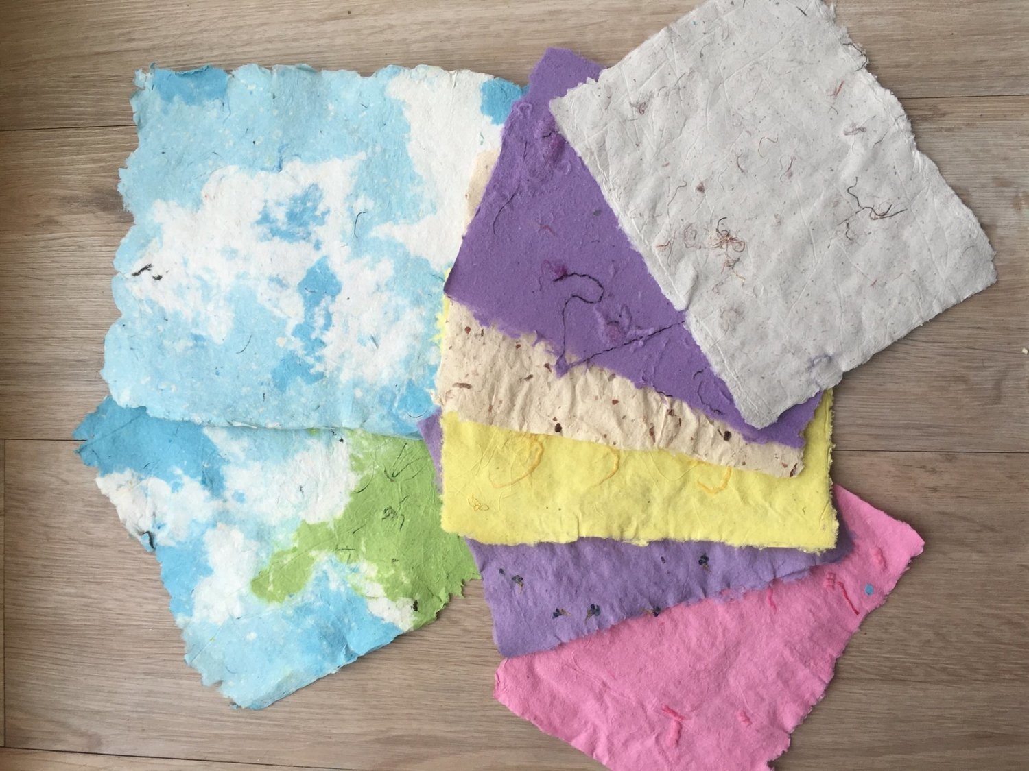 Make your own handmade paper