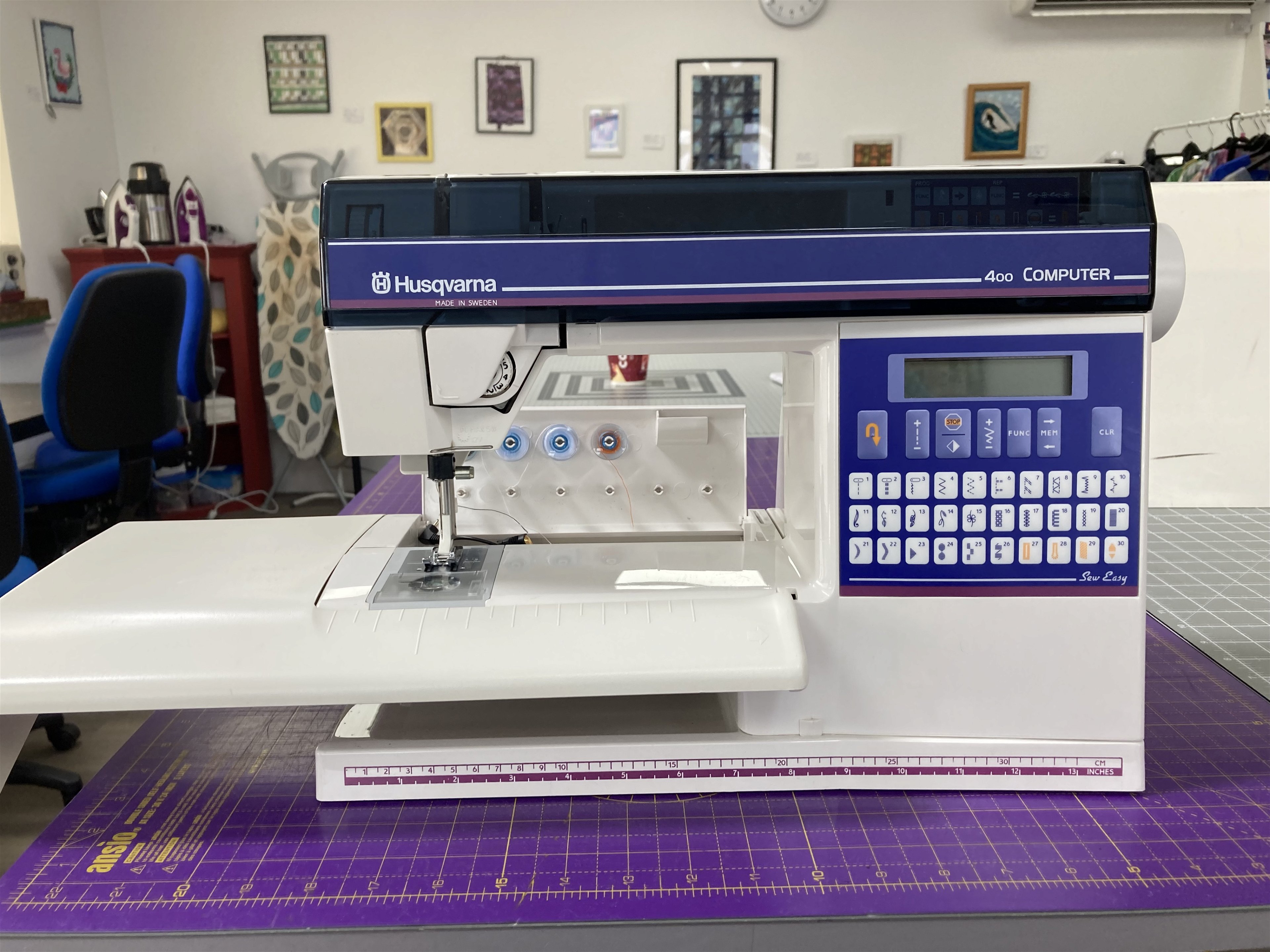 Sewing machine maintenance