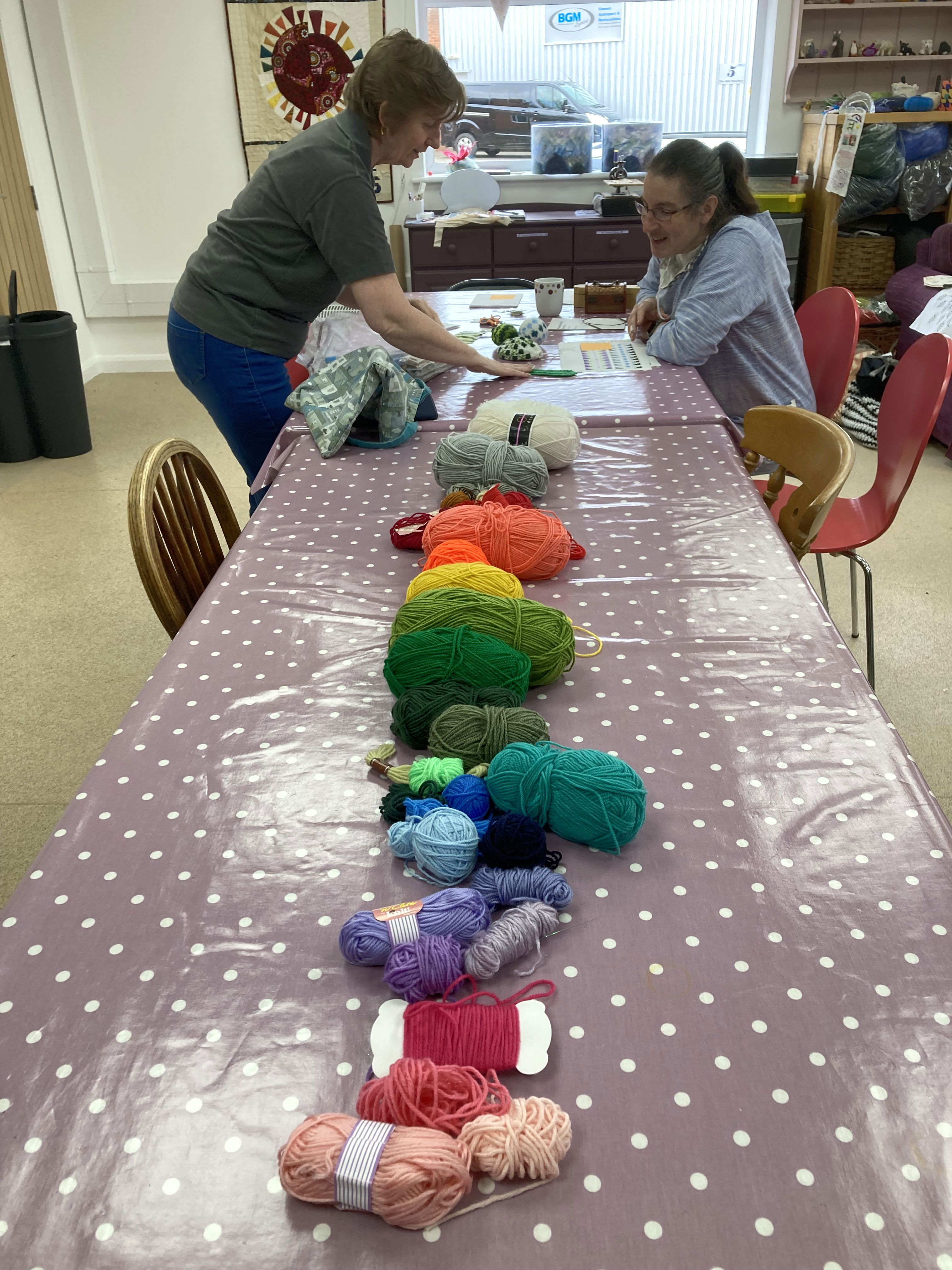 Christmas Knitting - Fair Isle Baubles 