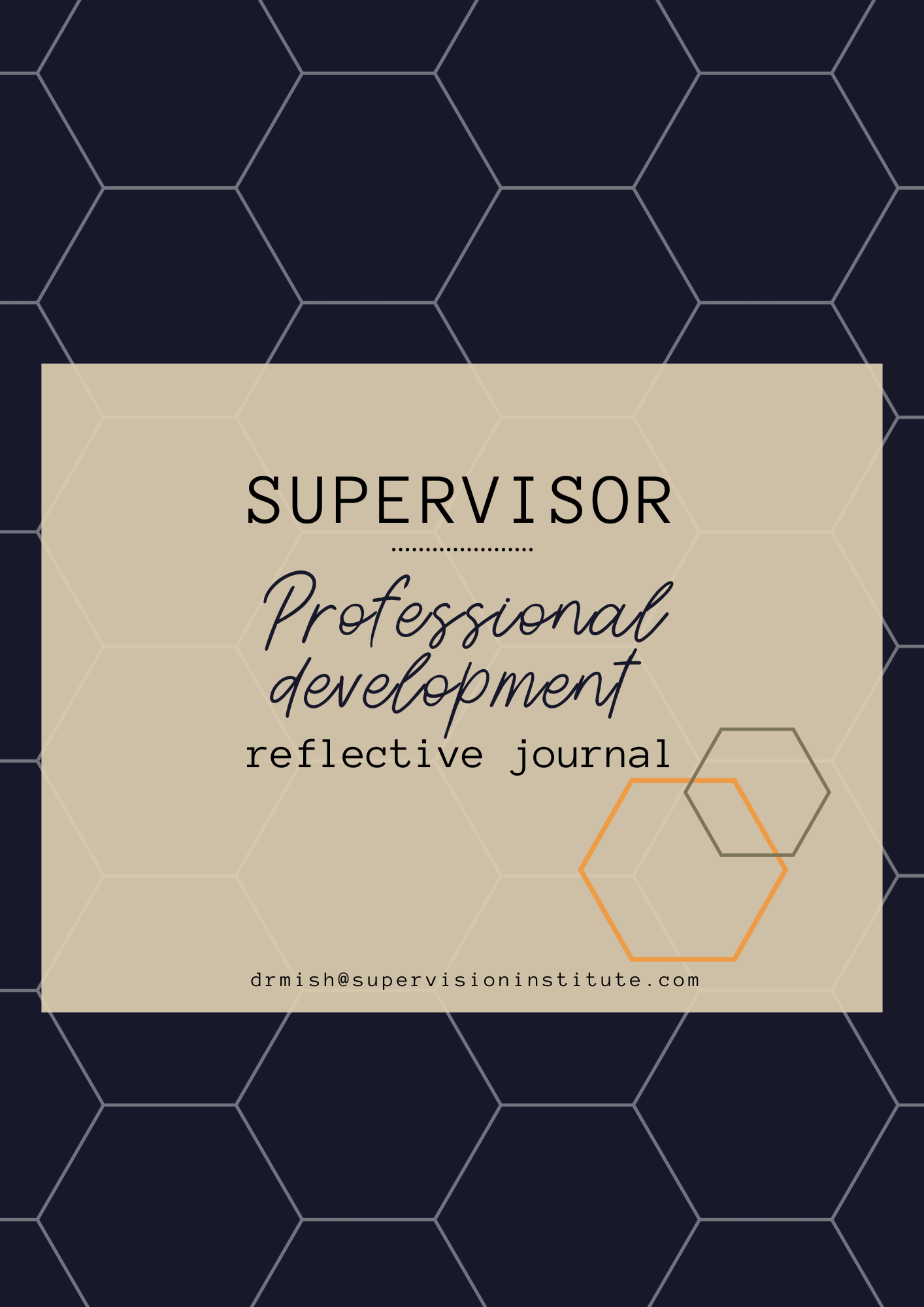 Supervisor professional development reflective journal