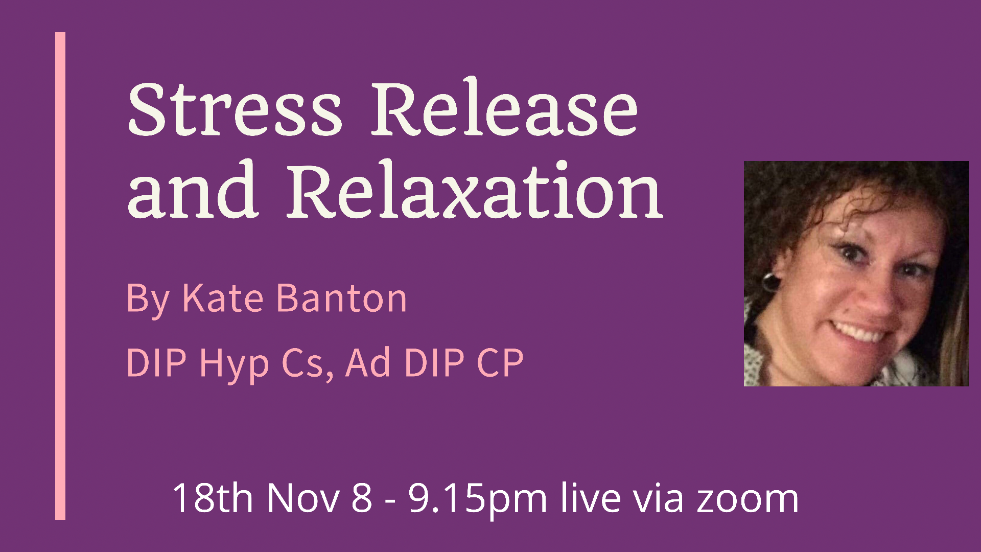 Stress release and relaxation session 