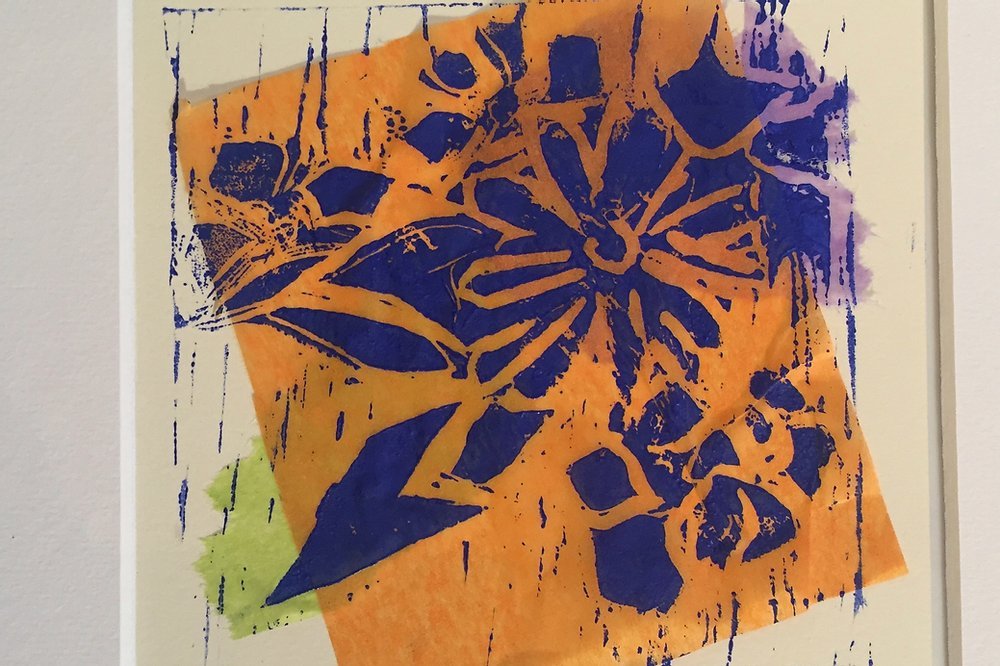 Introduction to lino printing onto paper