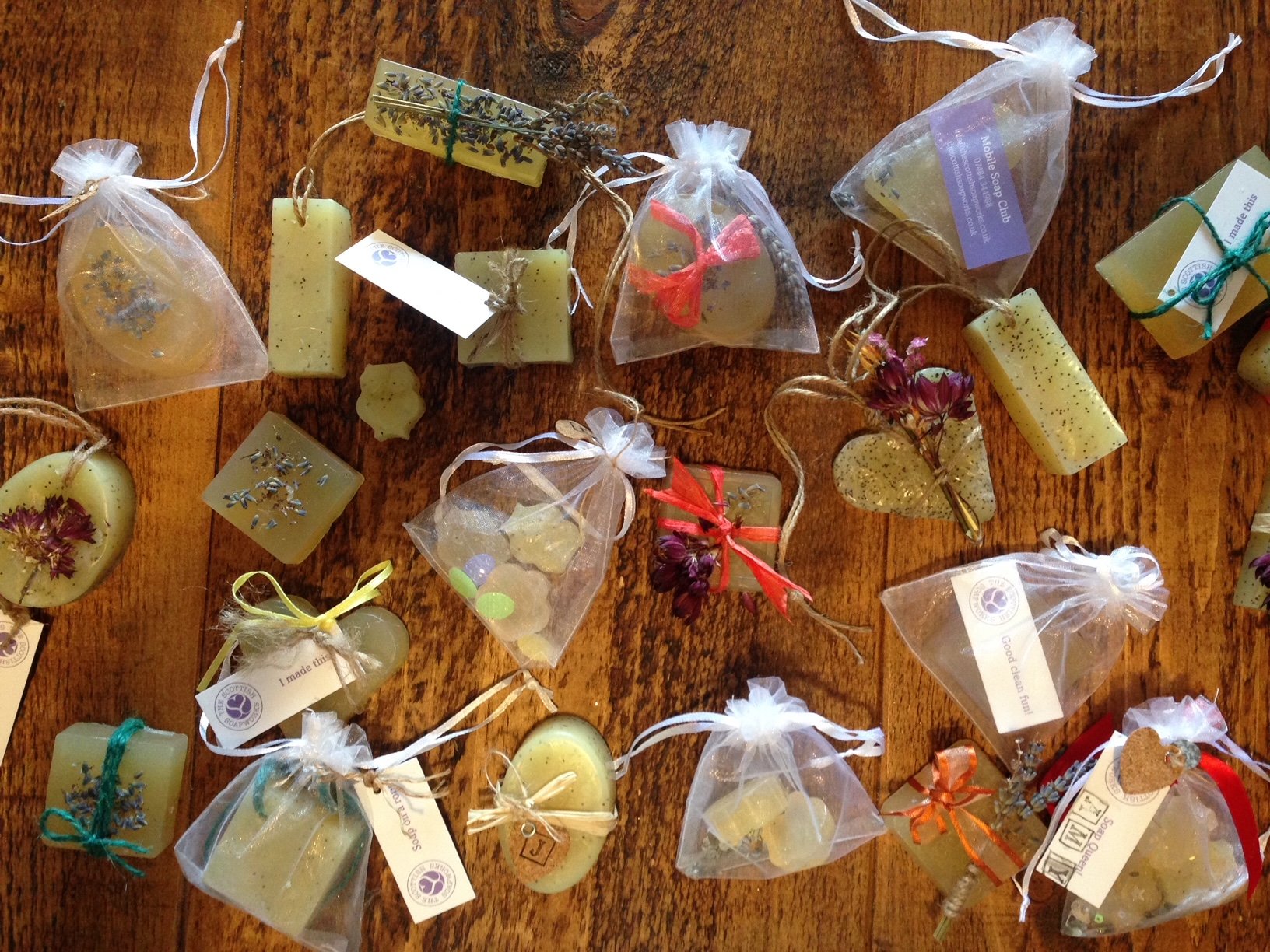 Festive Soap & Sip: a fun way to learn how to make your own soap gifts