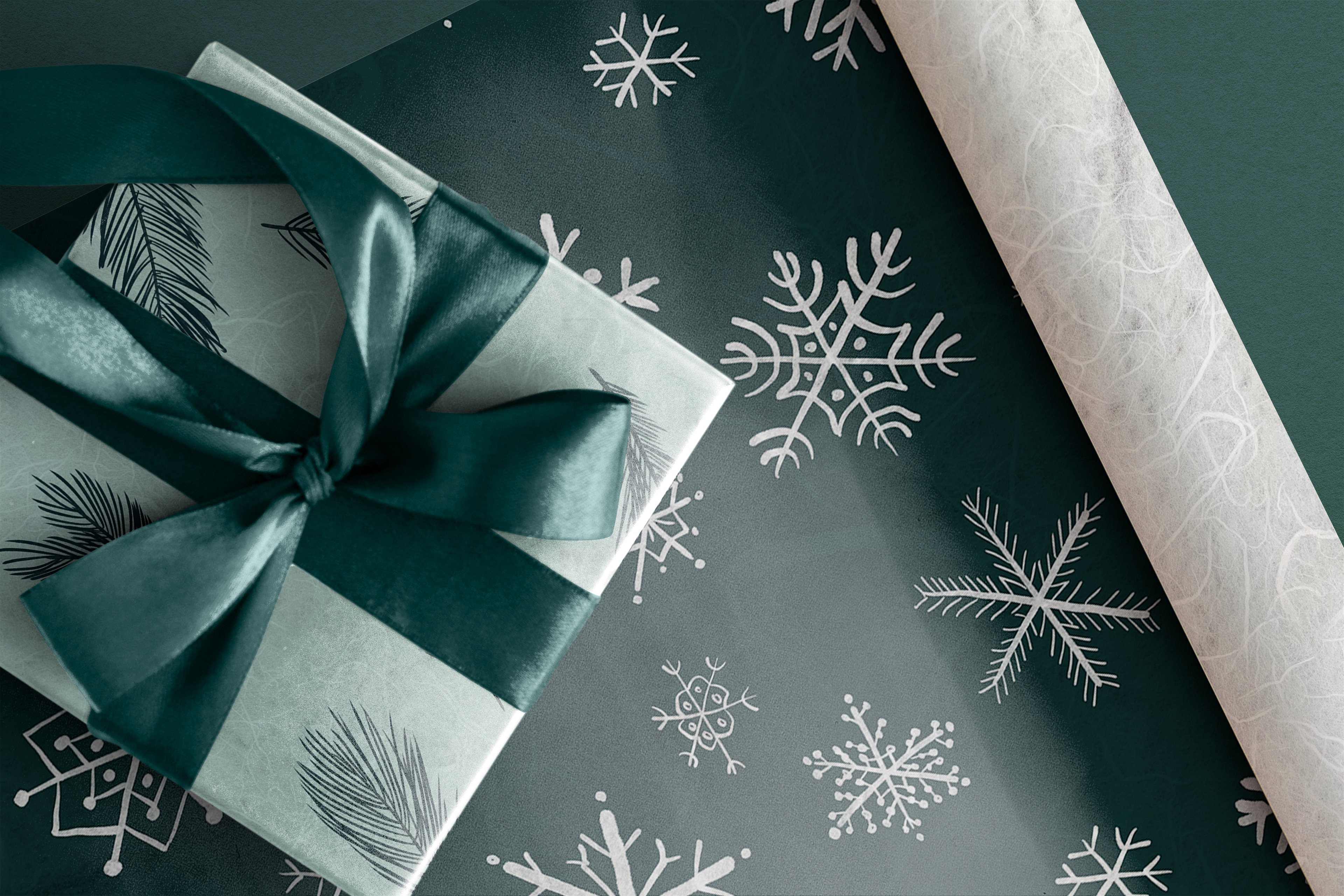 Screen print your own luxury gift wrap