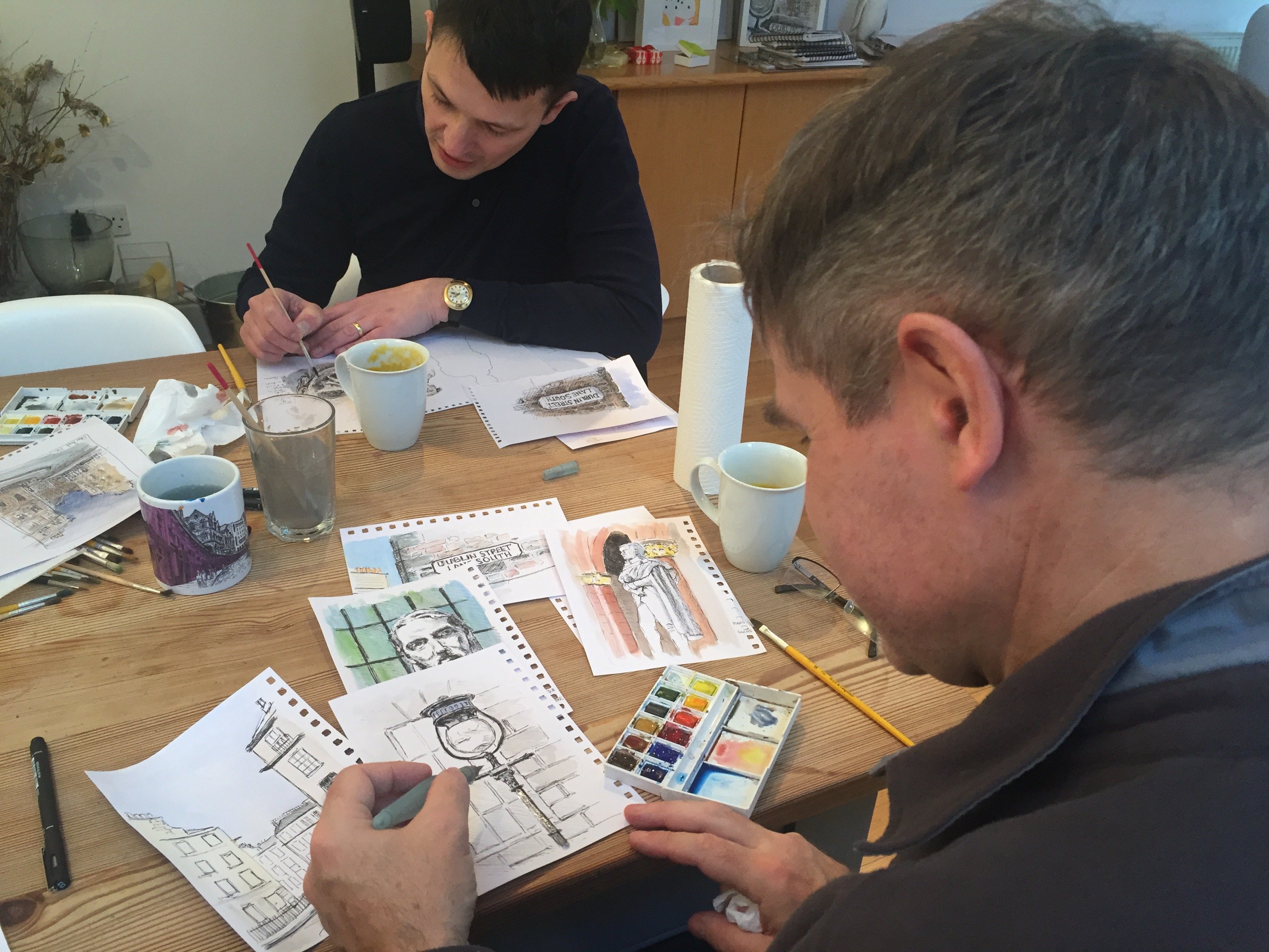 One-to-one sketching tour with the Edinburgh Sketcher
