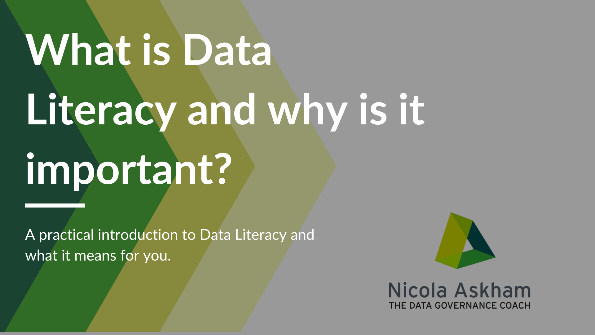 What is Data Literacy and Why is it important?
