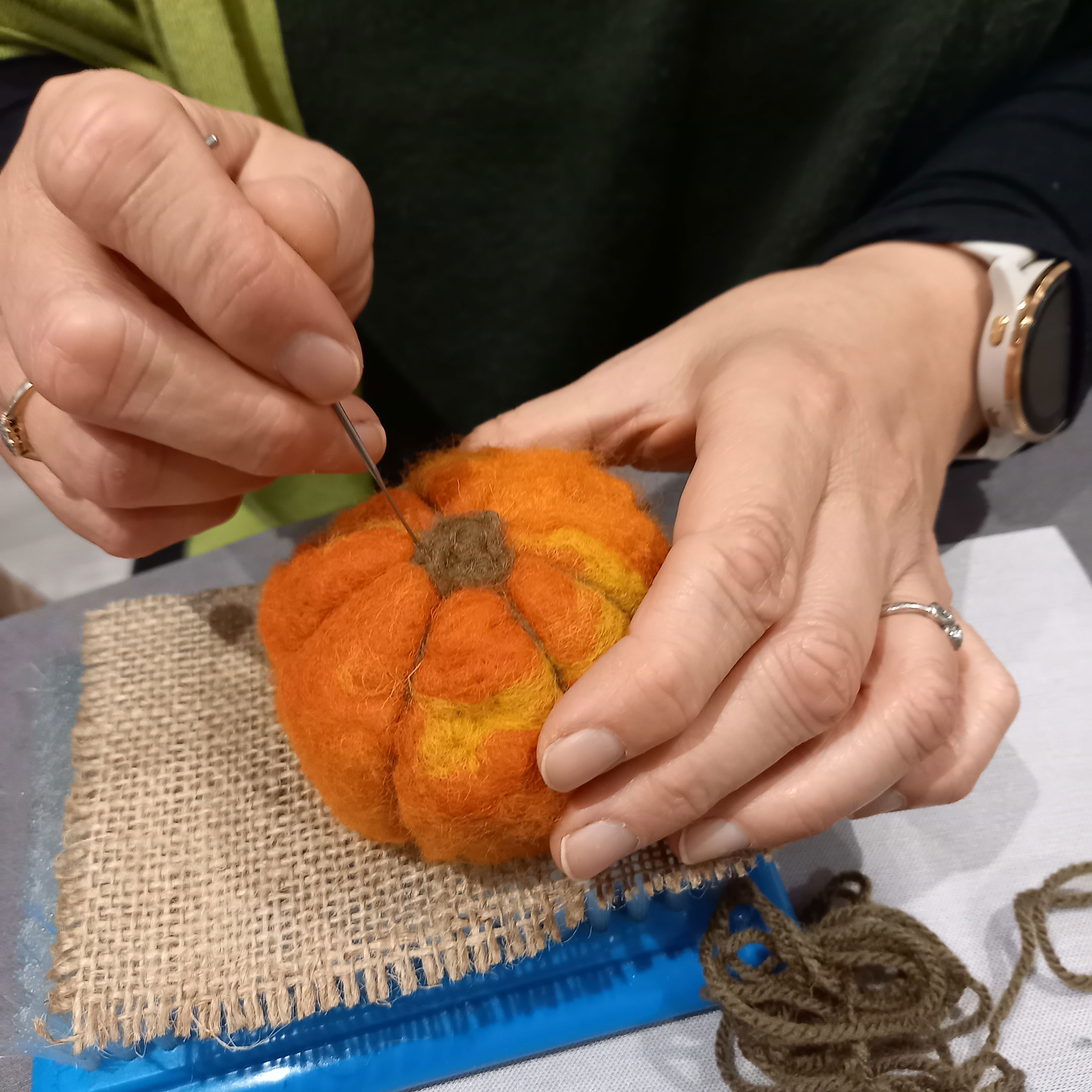 NEEDLE FELTING Workshop - Wednesday 9th October - Aberdeen (The Cult of Coffee)