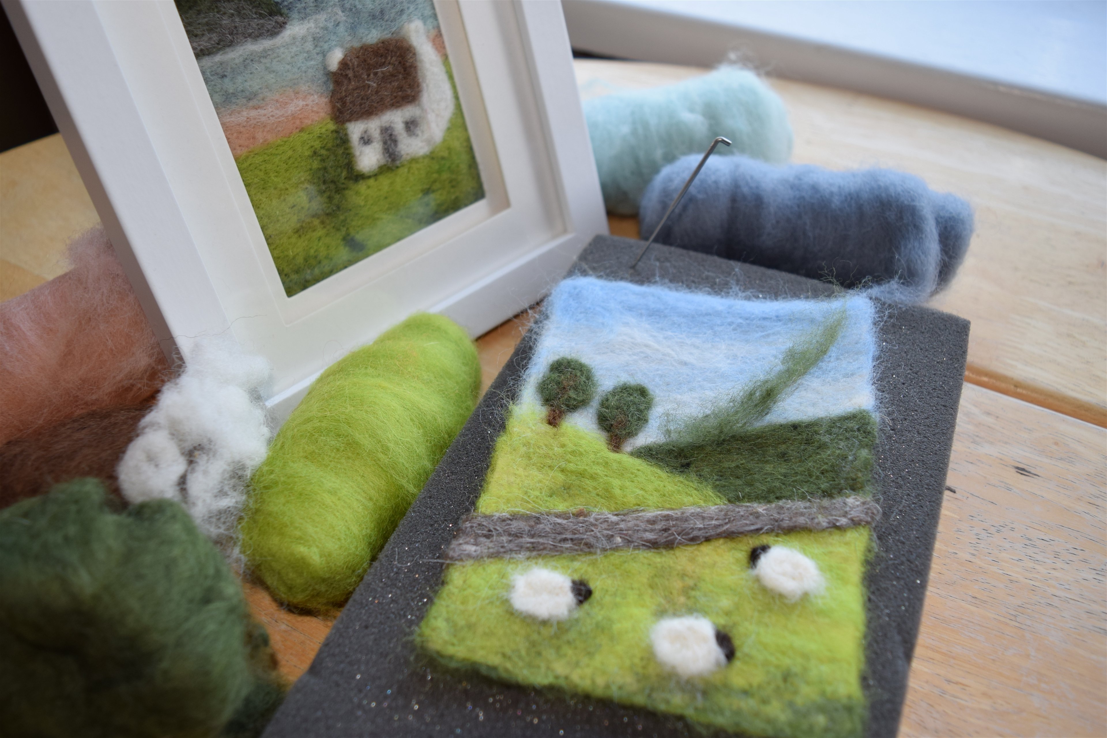 NEEDLE FELTING Workshop – Wednesday 6th March – Aberdeen (The Cult of Coffee)