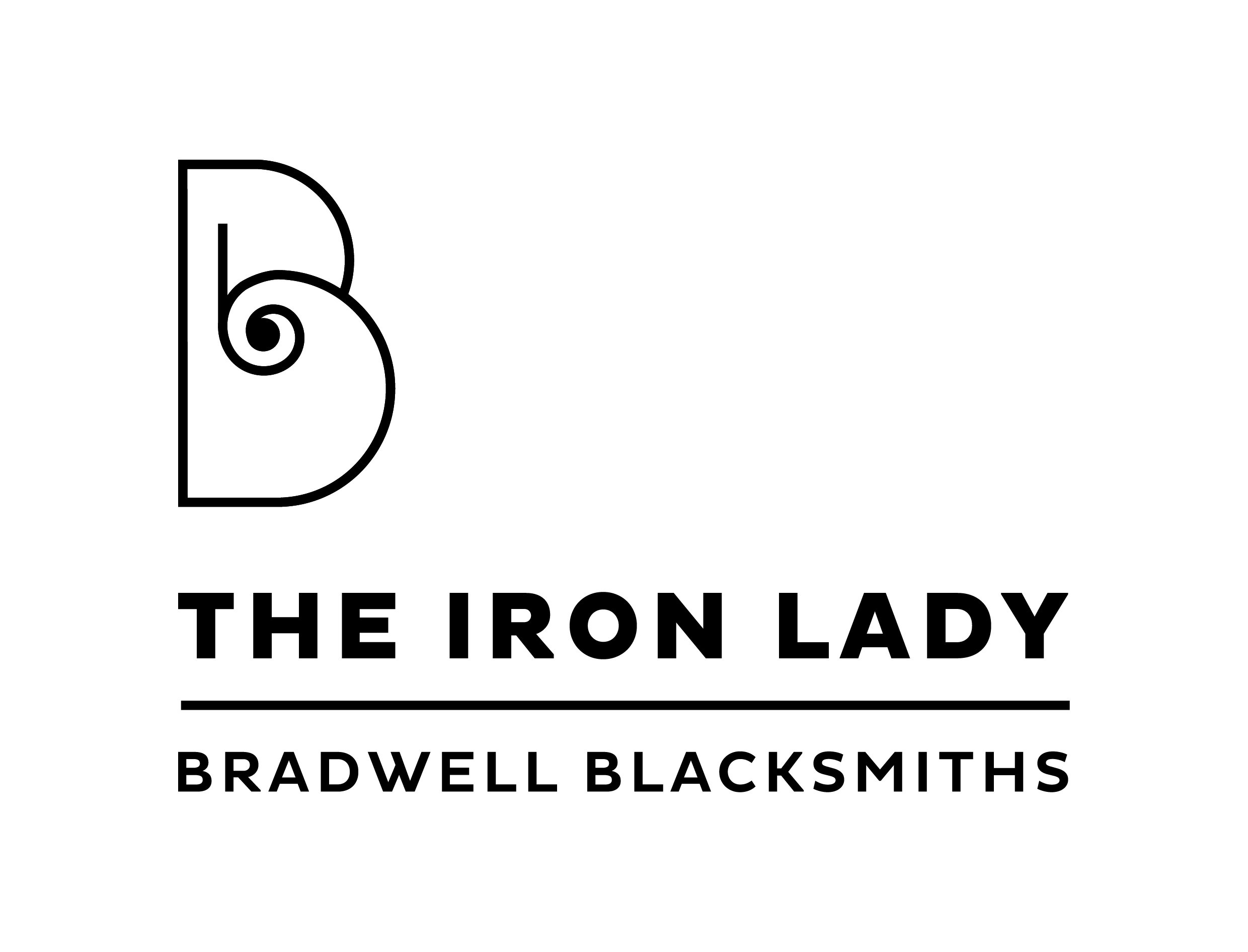 Bradwell Blacksmiths - The Iron Lady logo