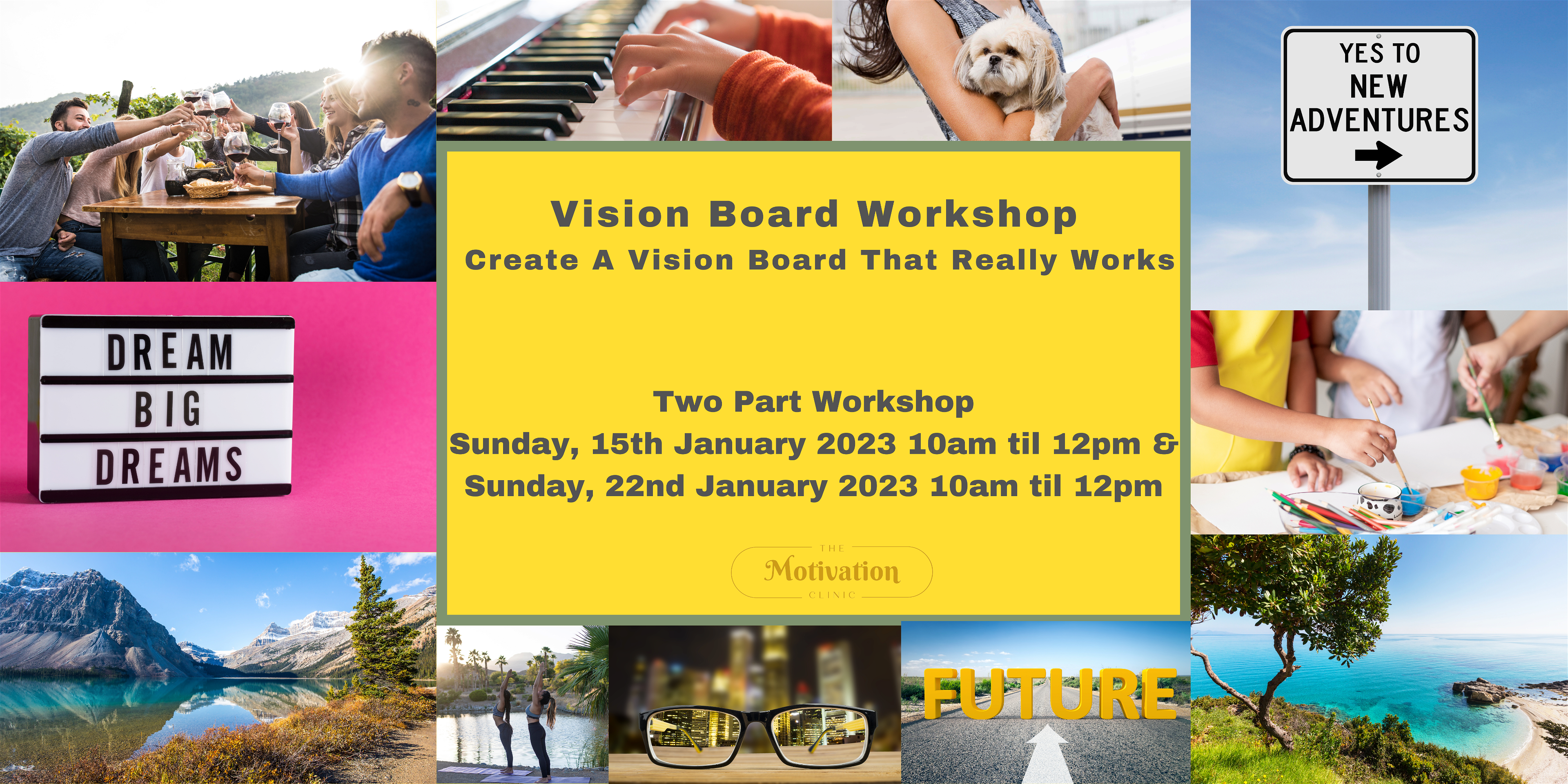 Create a Vision Board that works and make your goals reality in 2023