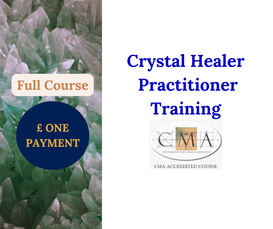 Crystal Healer Practitioner Training - Accredited. (1 payment)