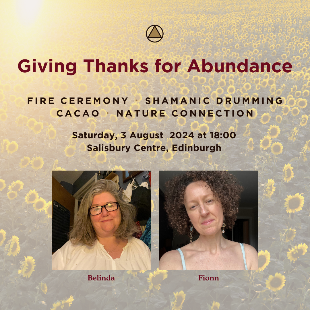 Fire & Cacao Ceremony - Giving Thanks for Abundance