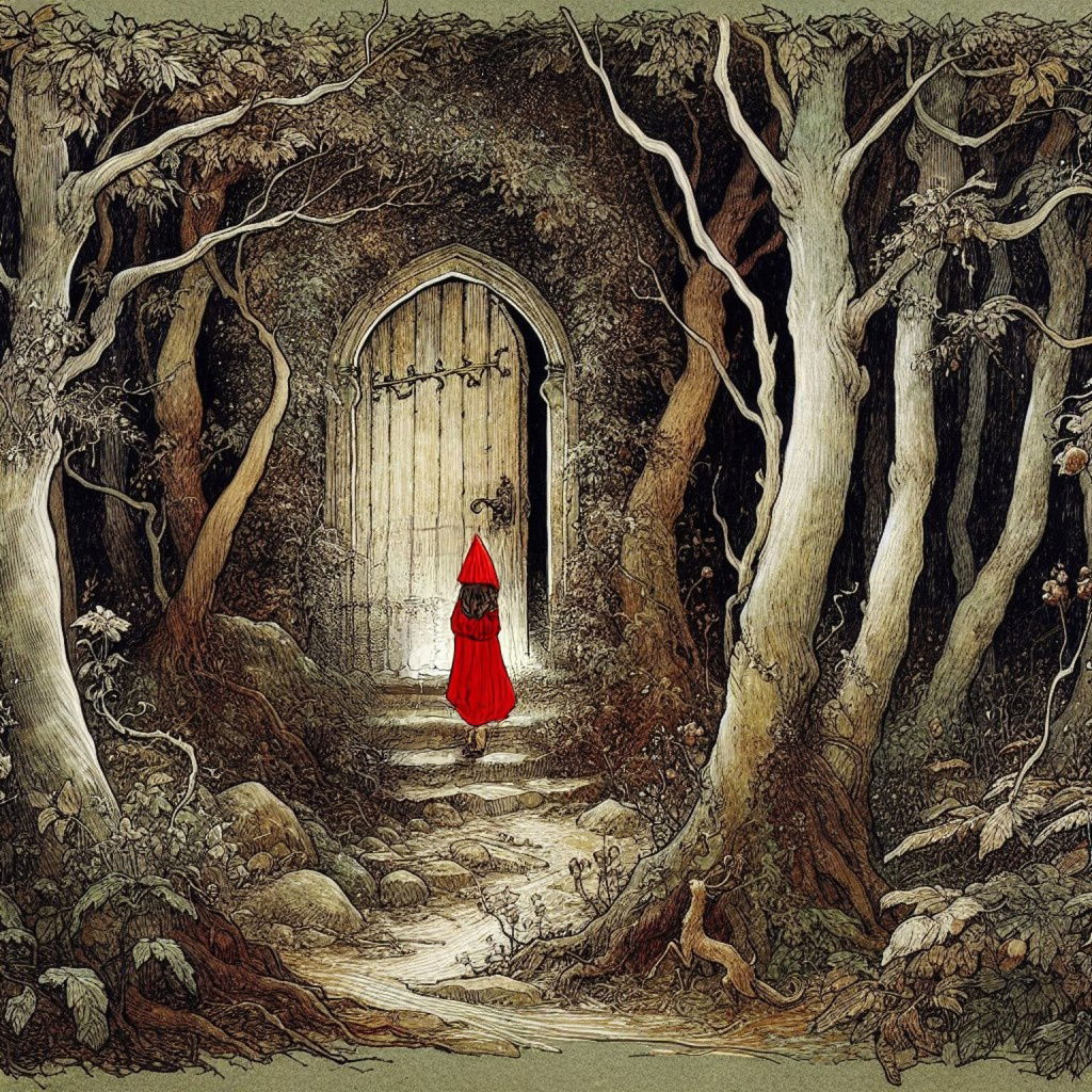 One to One deep-dive into your intuitive knowing: Little Red Riding Hood