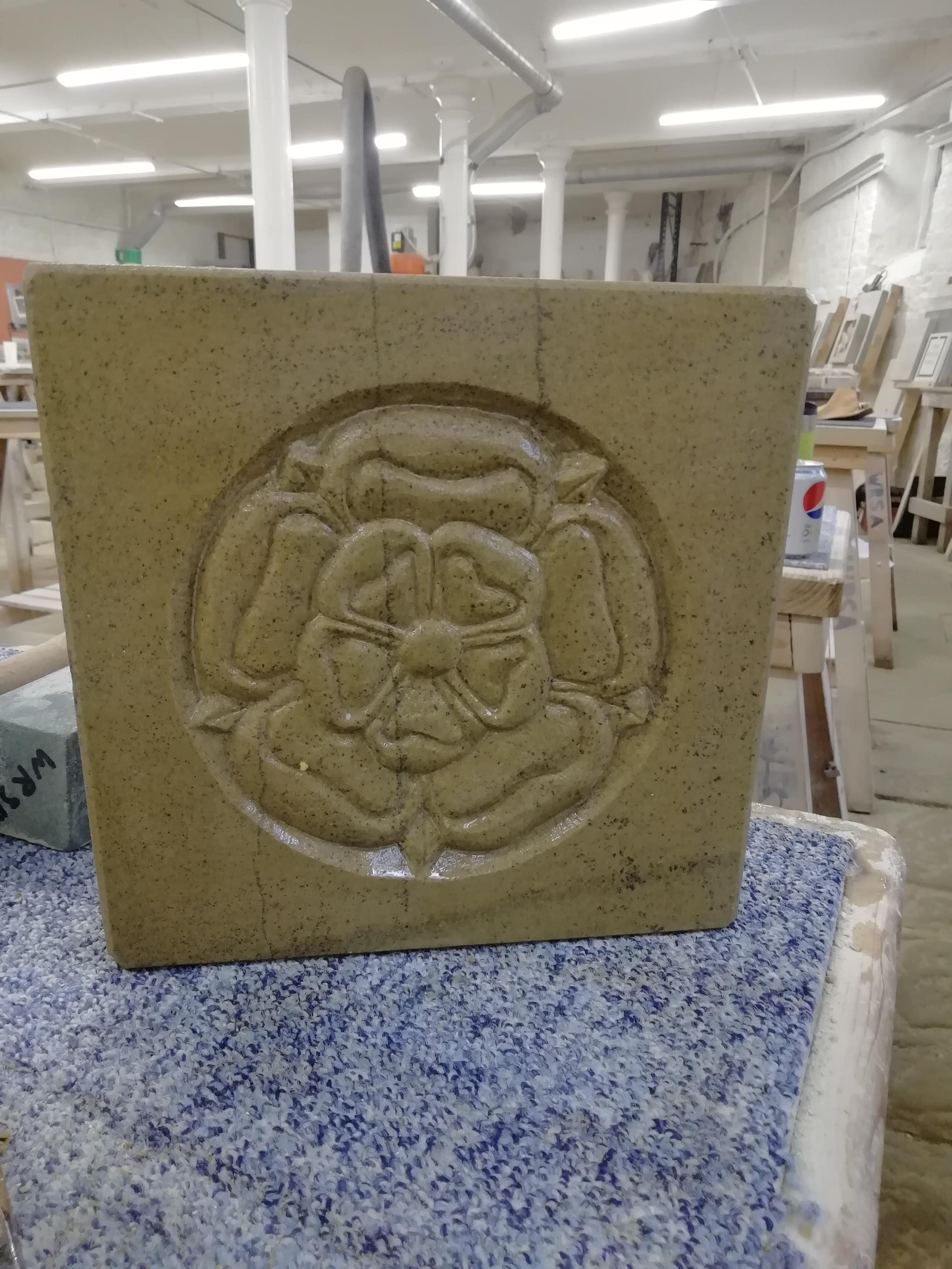 Yorkshire Rose carving class 
