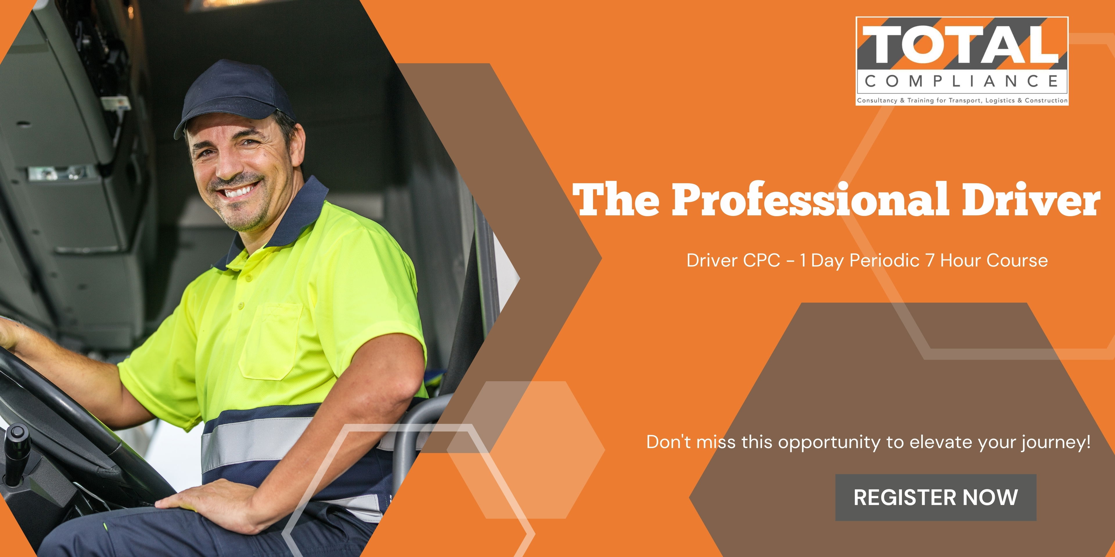 Driver CPC - 1 Day Periodic 7 Hour Course/ The Professional Driver (ONLINE)