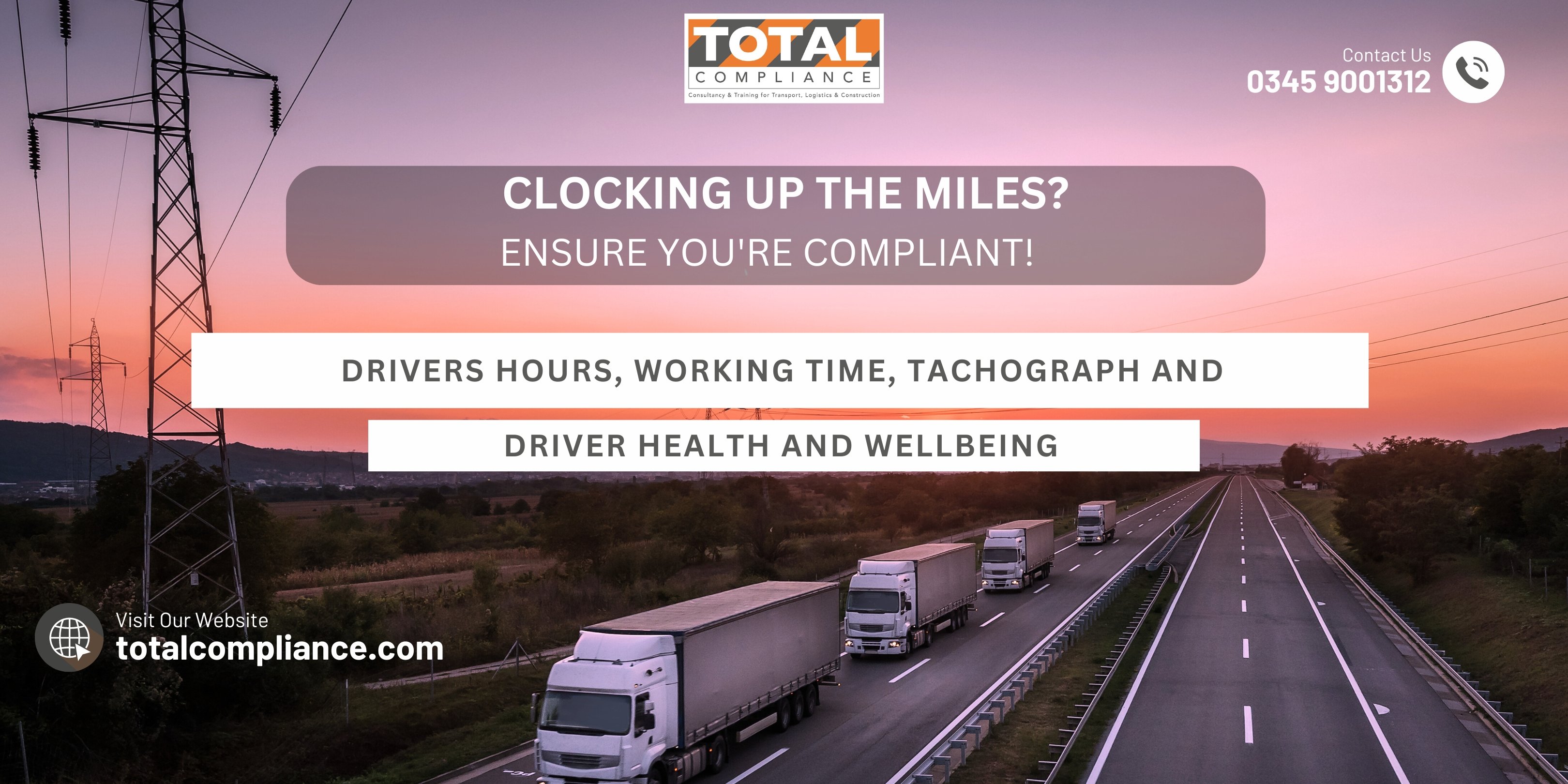 Driver CPC - 1 Day Periodic 7 Hour Course/ Drivers Hours, Working Time, Tachograph and Driver Health and Wellbeing