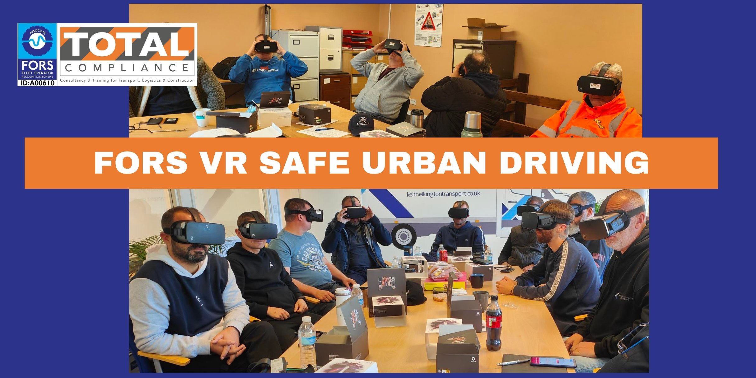 FORS Virtual Reality - Safe Urban Driving - Periodic 7 Hour CPC Course - Grantham