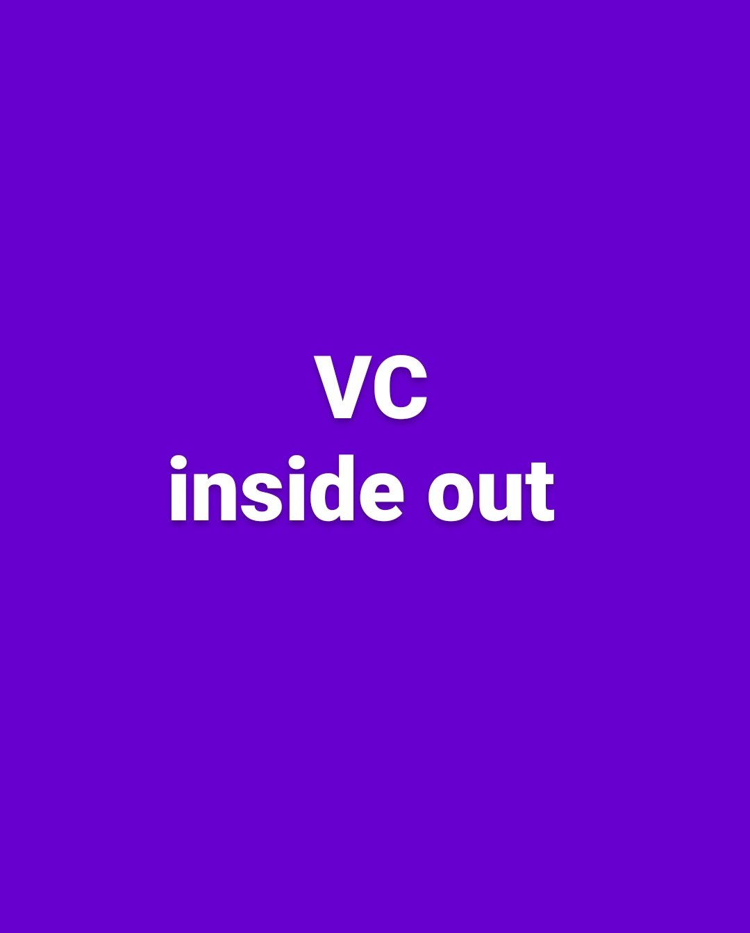 VC inside out 