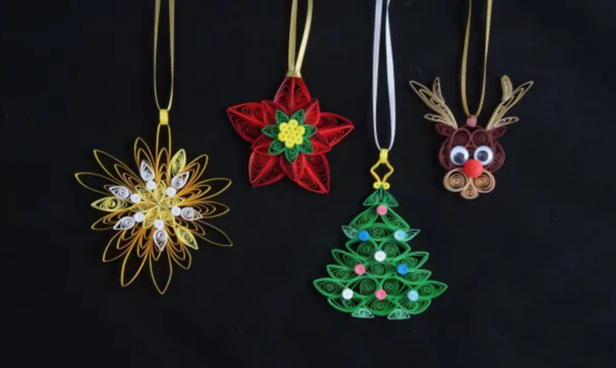 Christmas Quilling Decorations