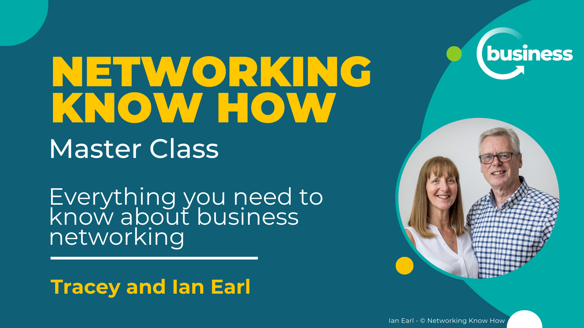 Networking Know How Masterclass 