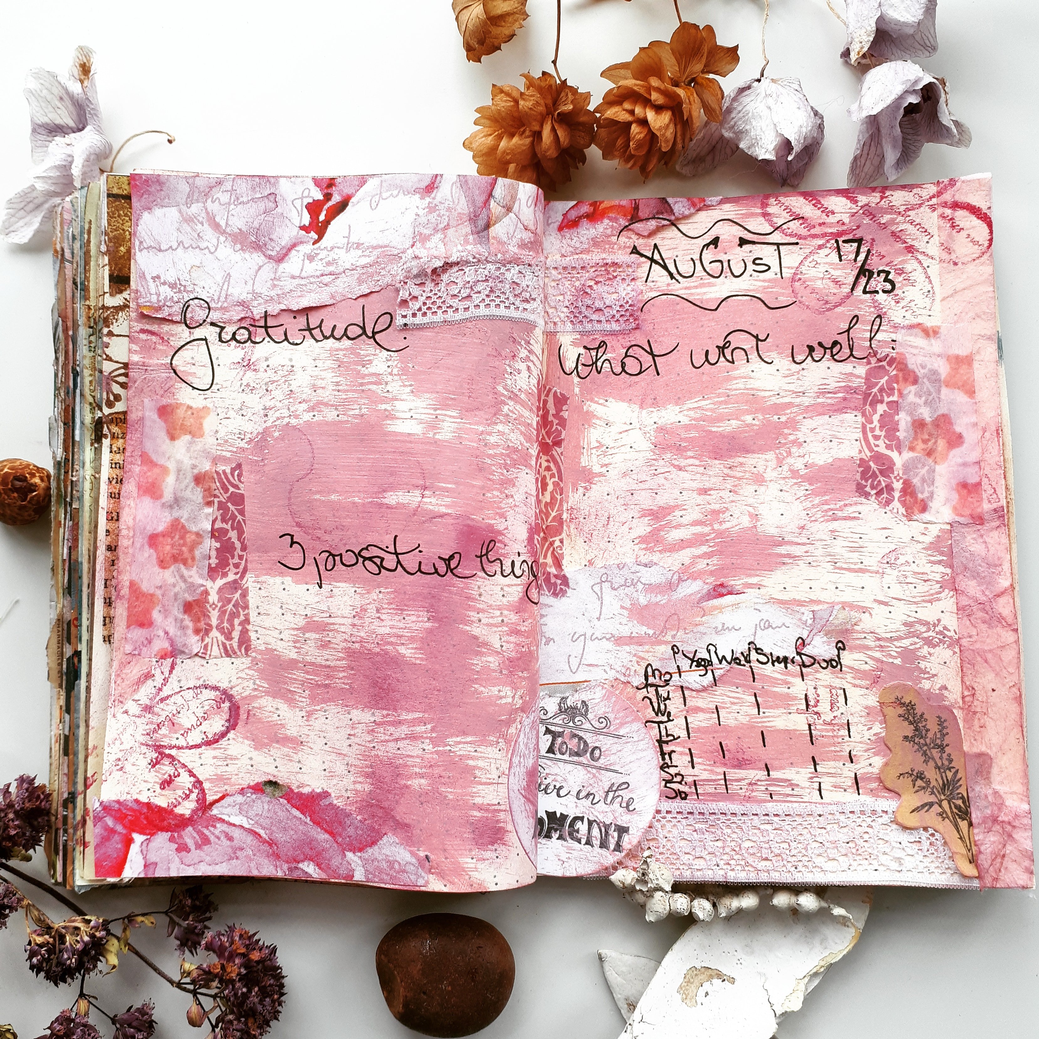 Creative Art Journaling for self-care: Tips to live more mindfully