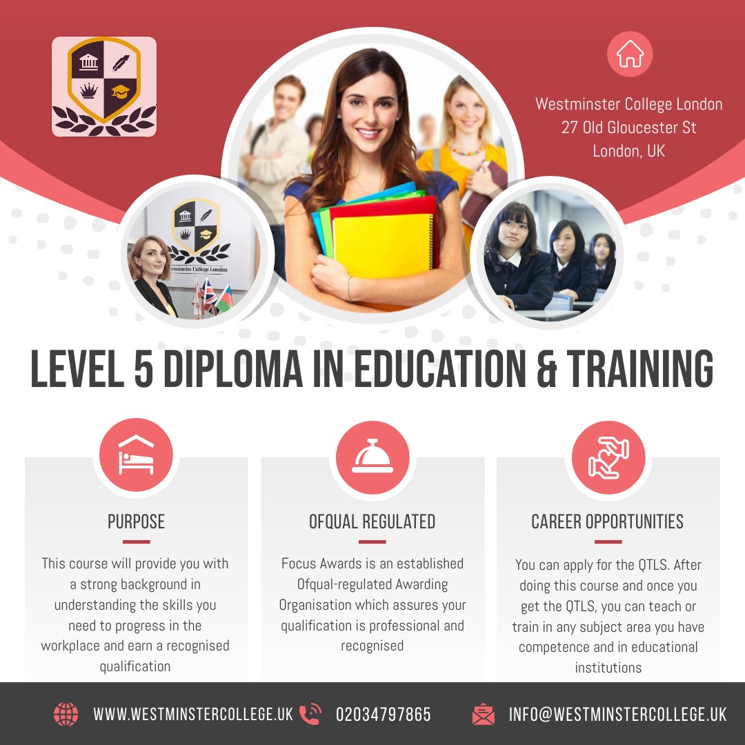 Ofqual Level 5 Diploma in Education & Training